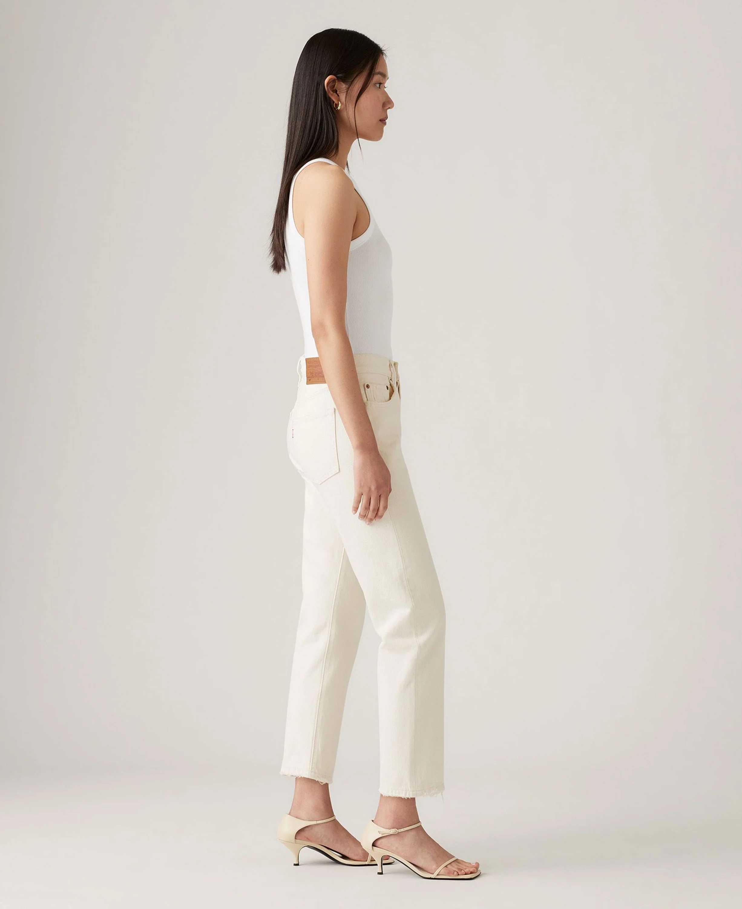501® Crop - Ecru Booper No Damage Whites - Image 4
