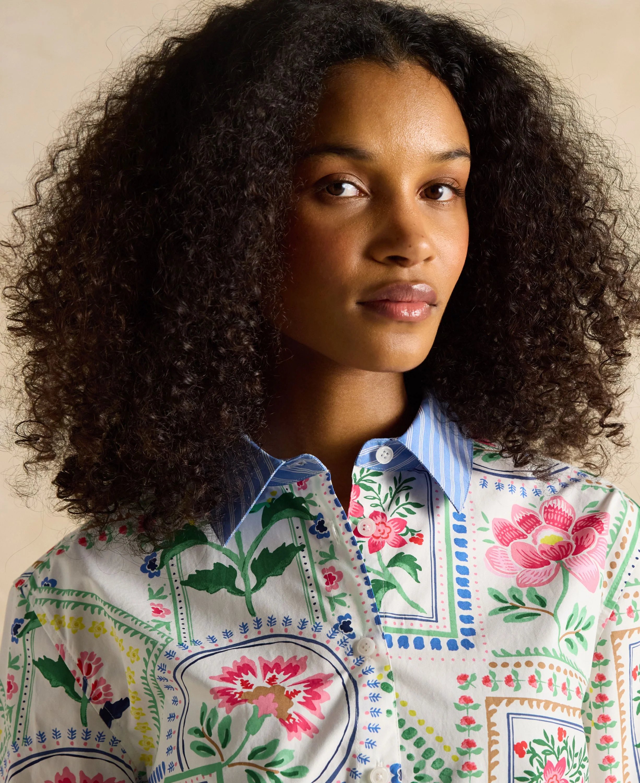 Amilla Shirt - Mosaic Floral - Image 5
