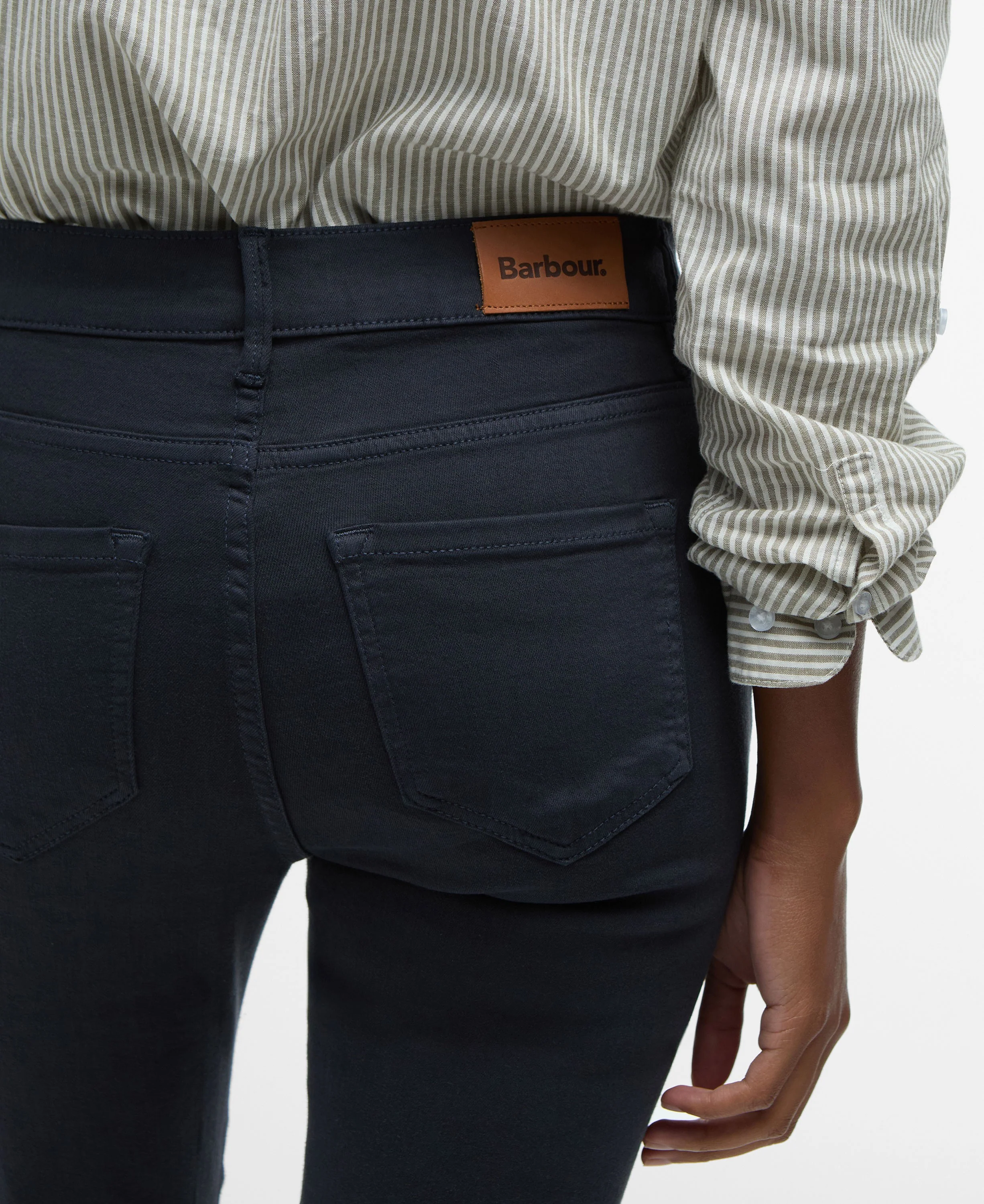 Essential Slim Trouser - Navy - Image 5