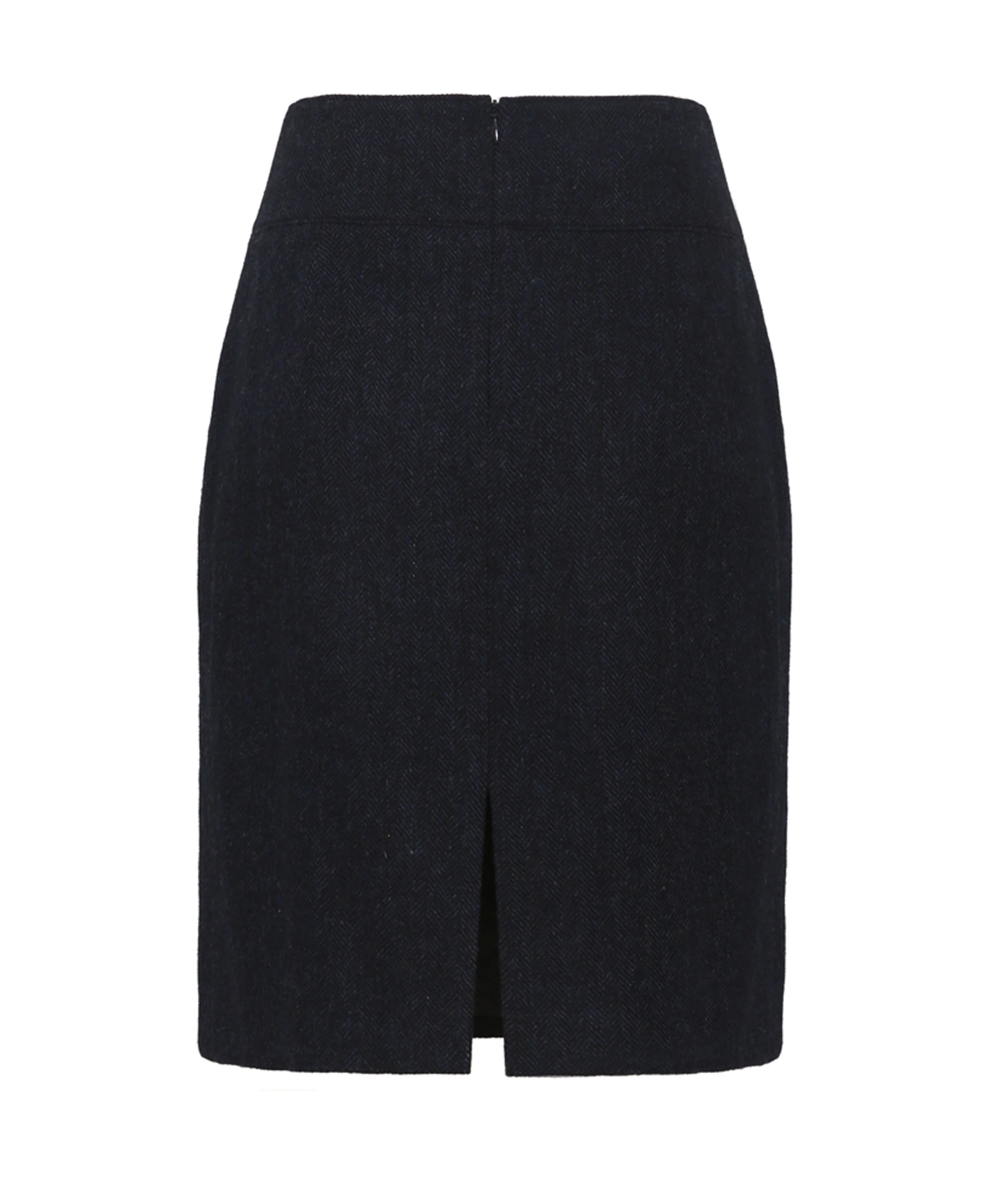 Bernice Skirt - Navy H.Bone - Image 3