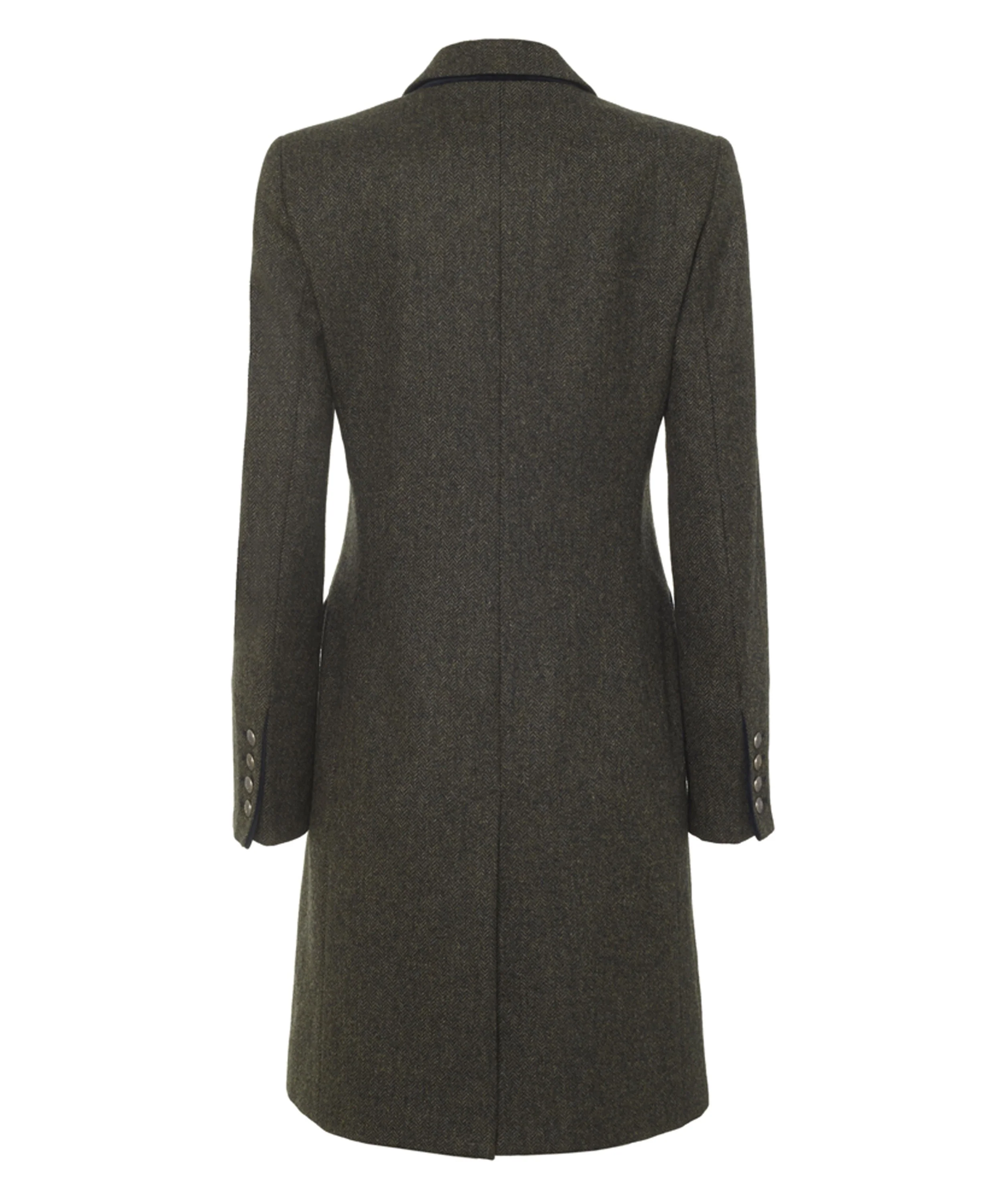 Catherine Coat - Olive Navy - Image 4