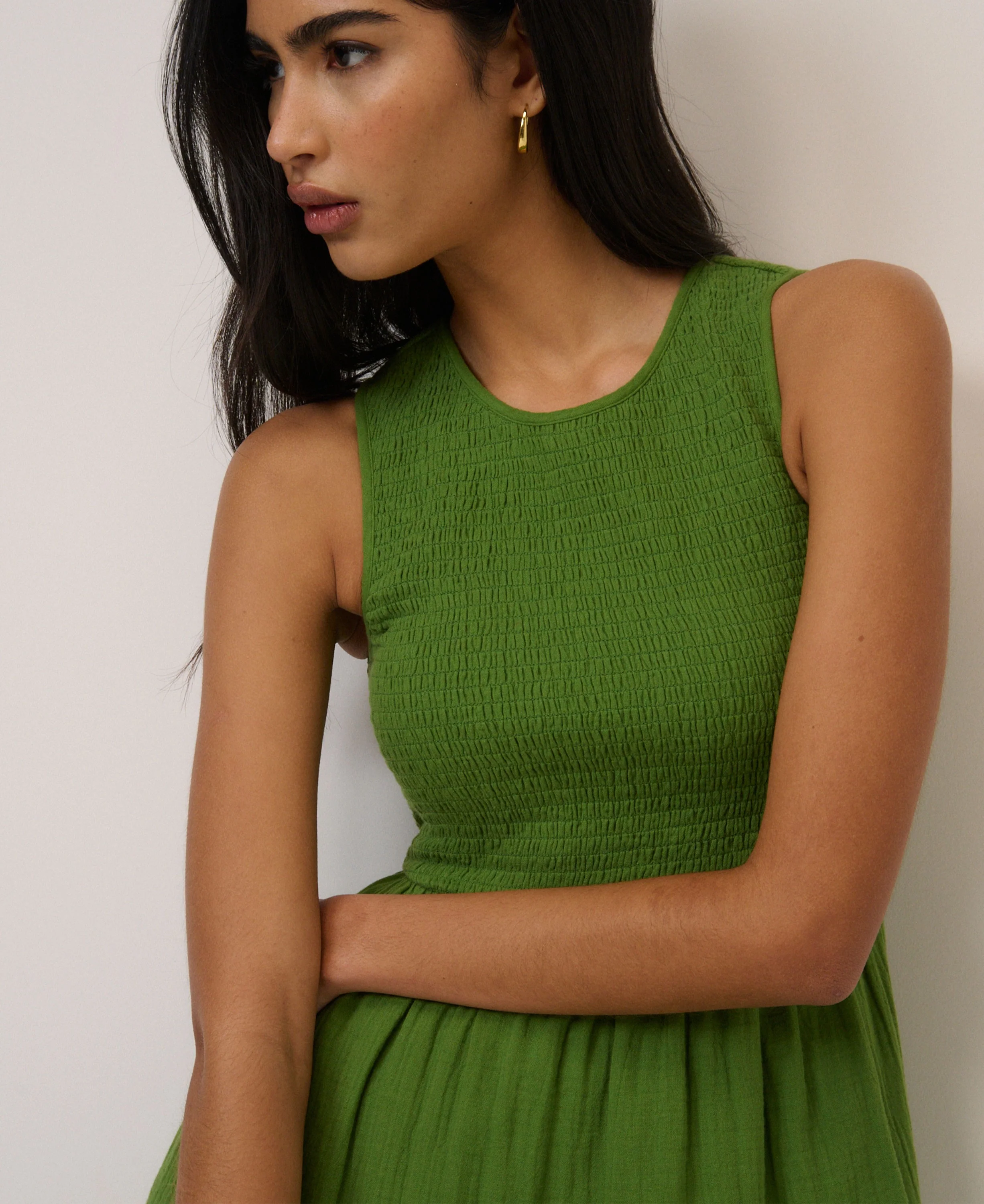 Charlie Midaxi Dress - Green - Image 4