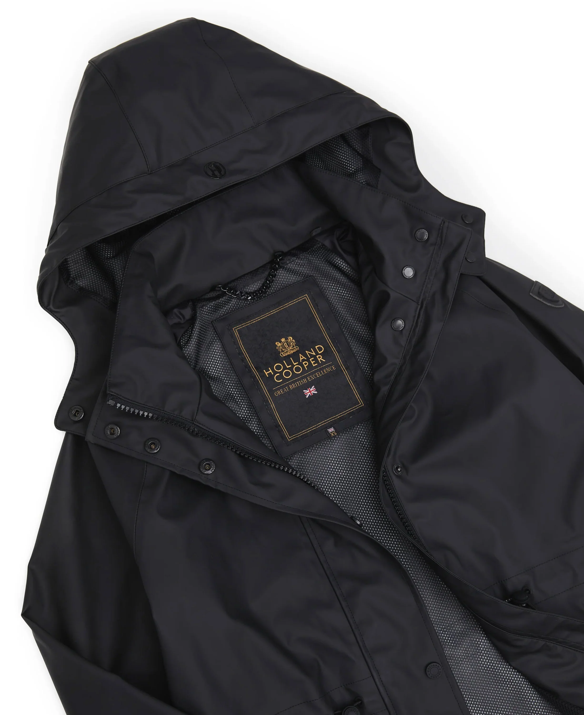 Chartwell Rain Parka - Black - Image 8