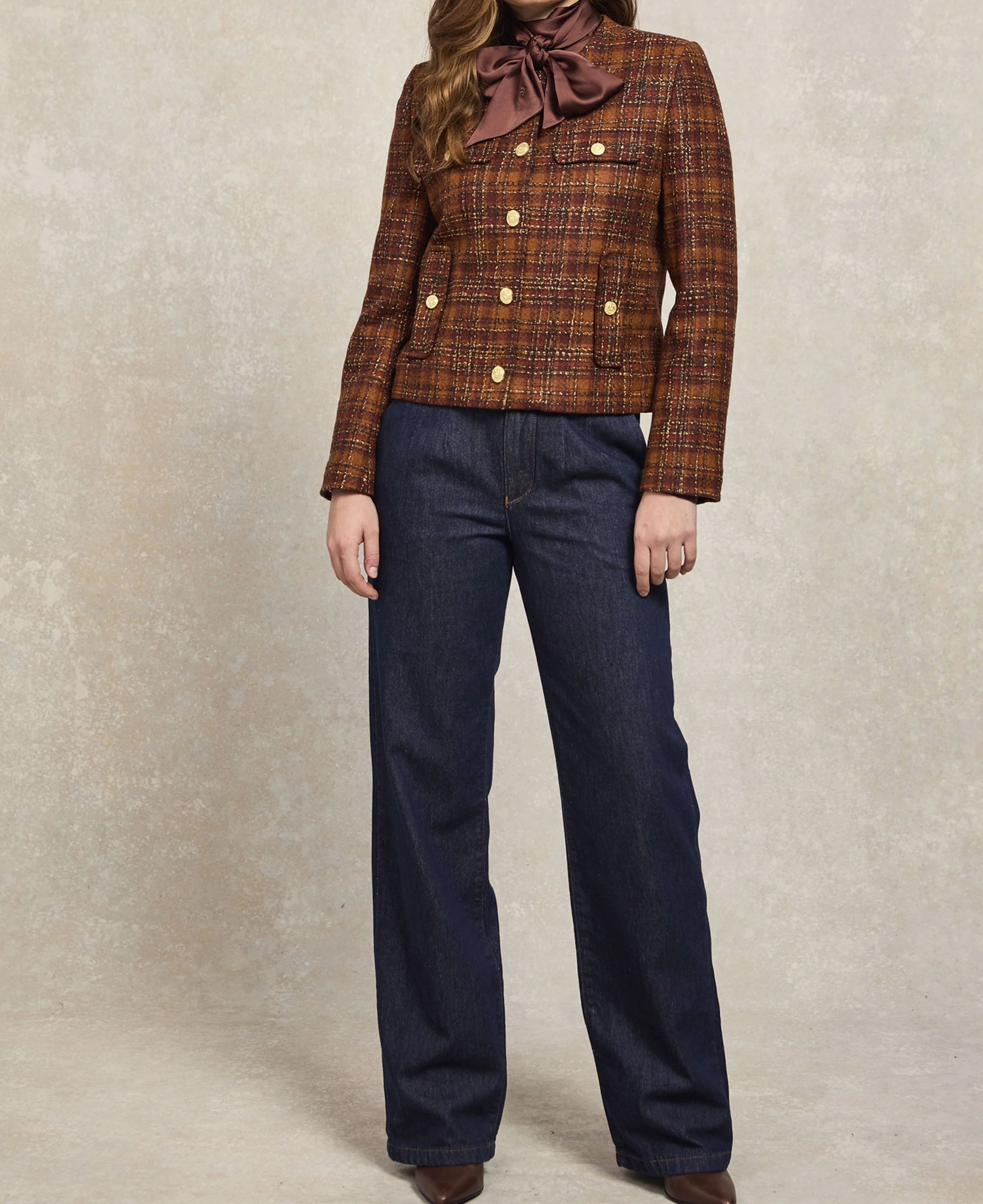 Chelsea Jacket - Amber Tweed - Image 3
