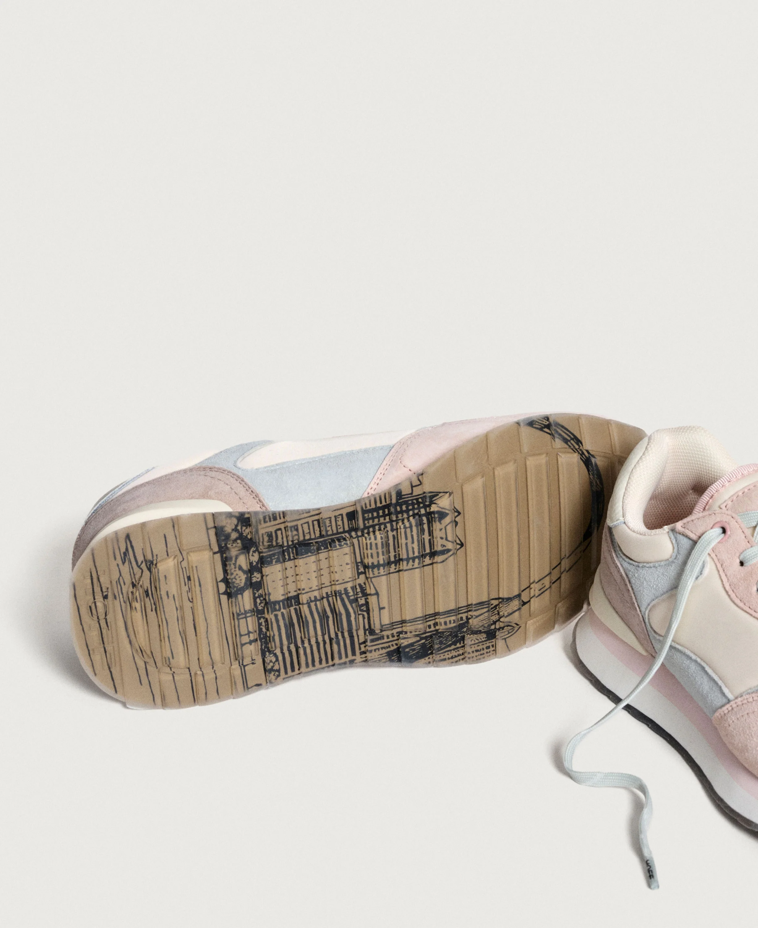 Saint Louis City Trainers - Pink/Beige/Blue - Image 3