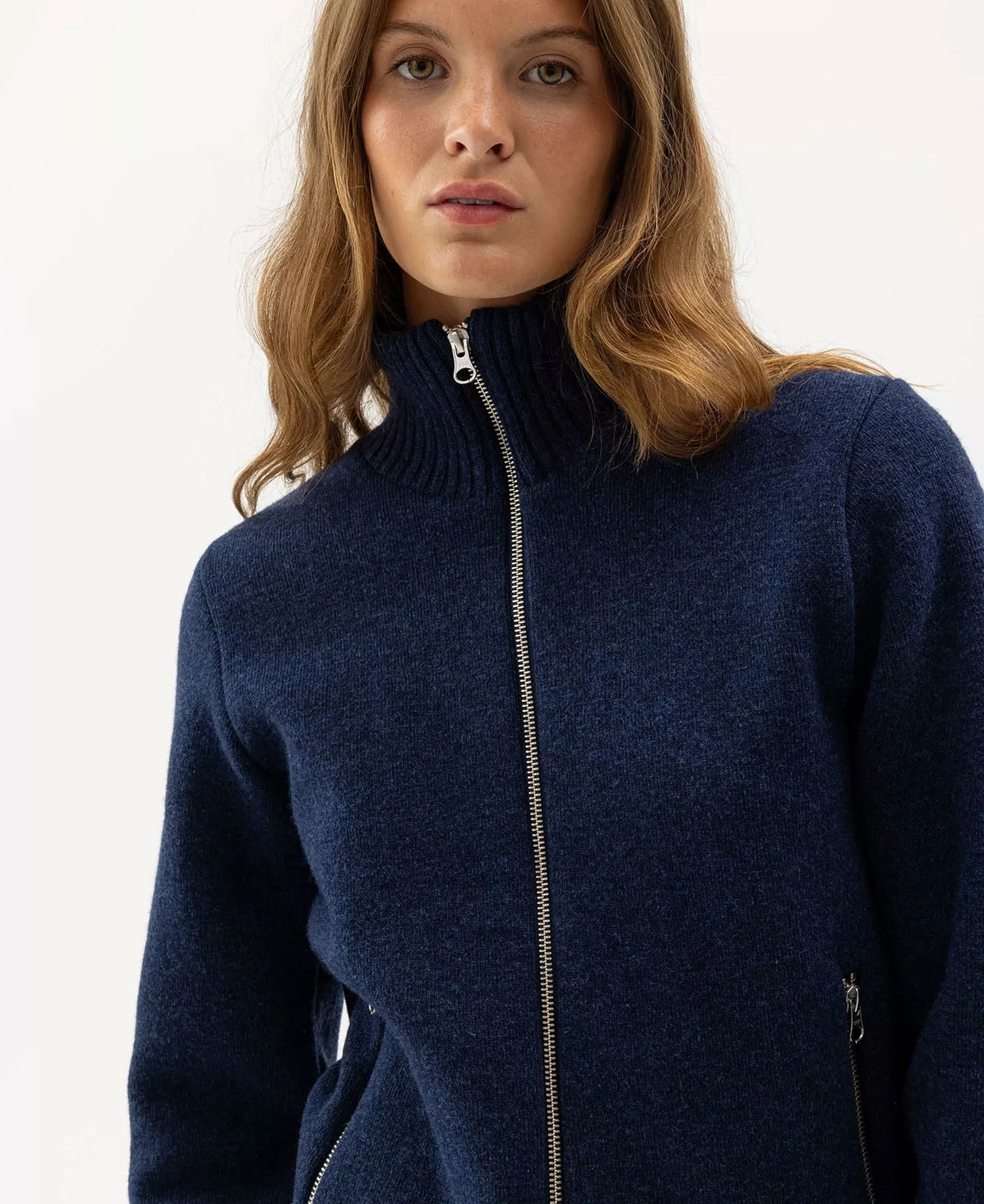 Claire Fullzip Windproof - Dark Blue - Image 4