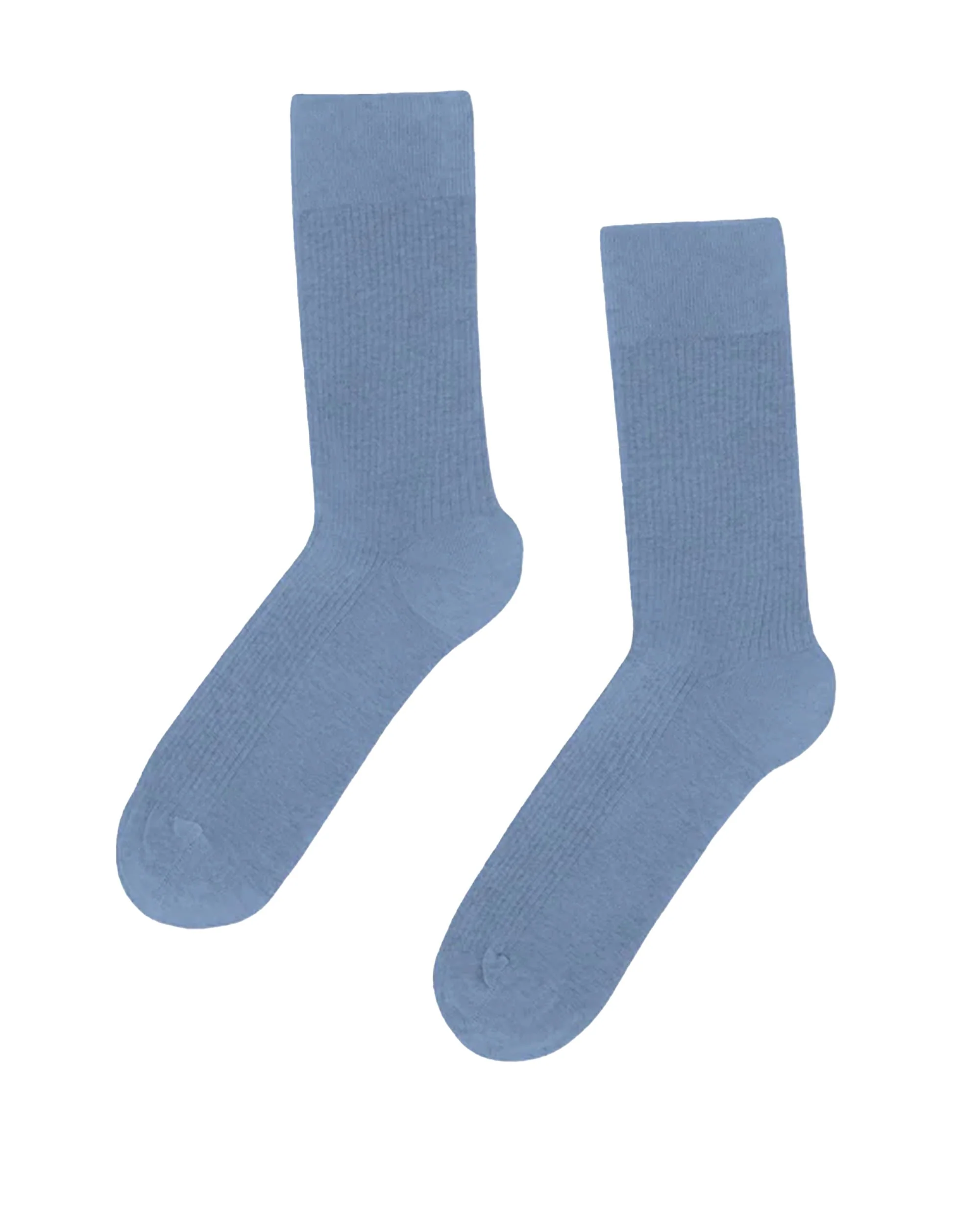 Classic Organic Sock - Steel Blue