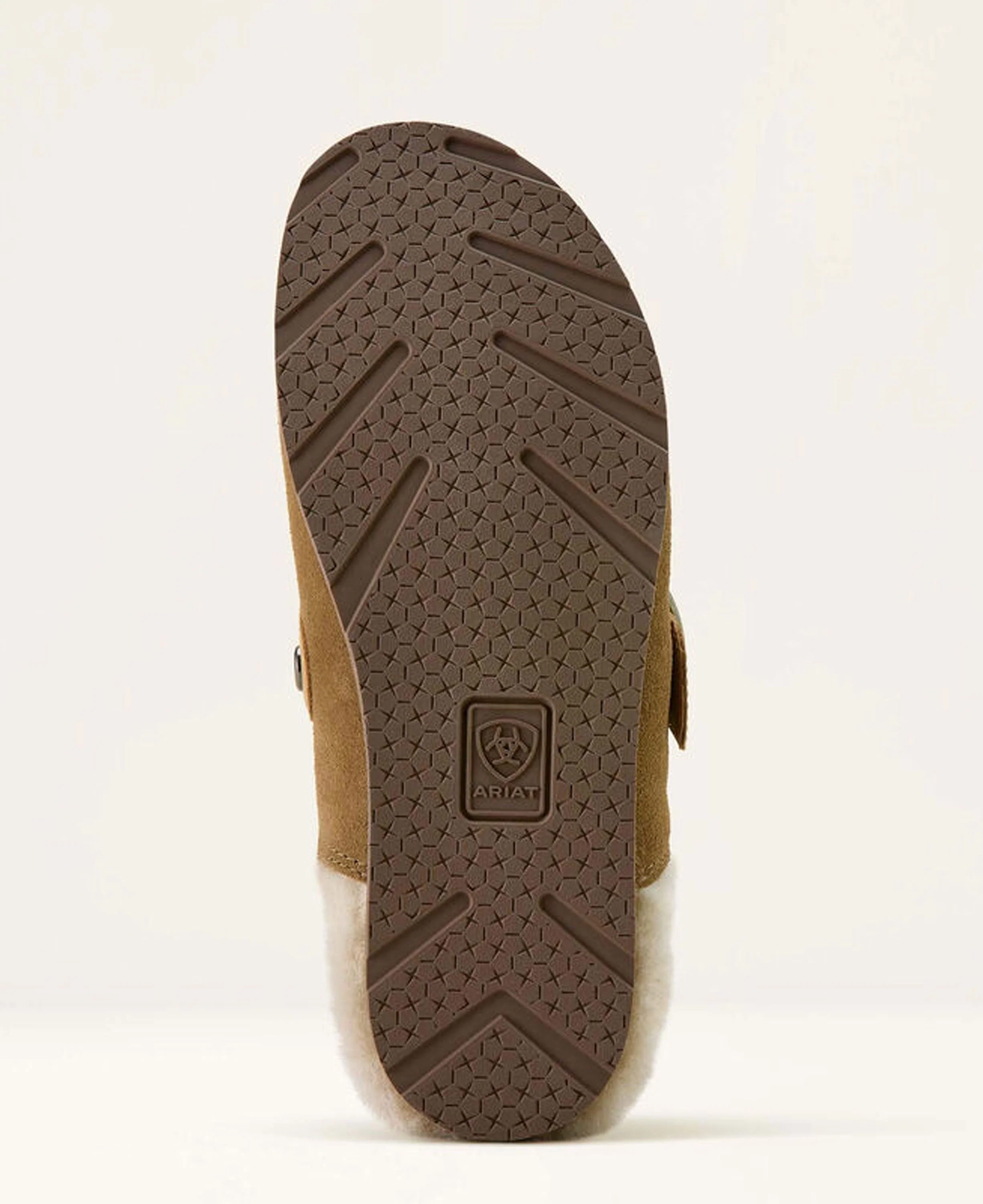 Country Mule Sherpa - Ranch Brown Suede - Image 3