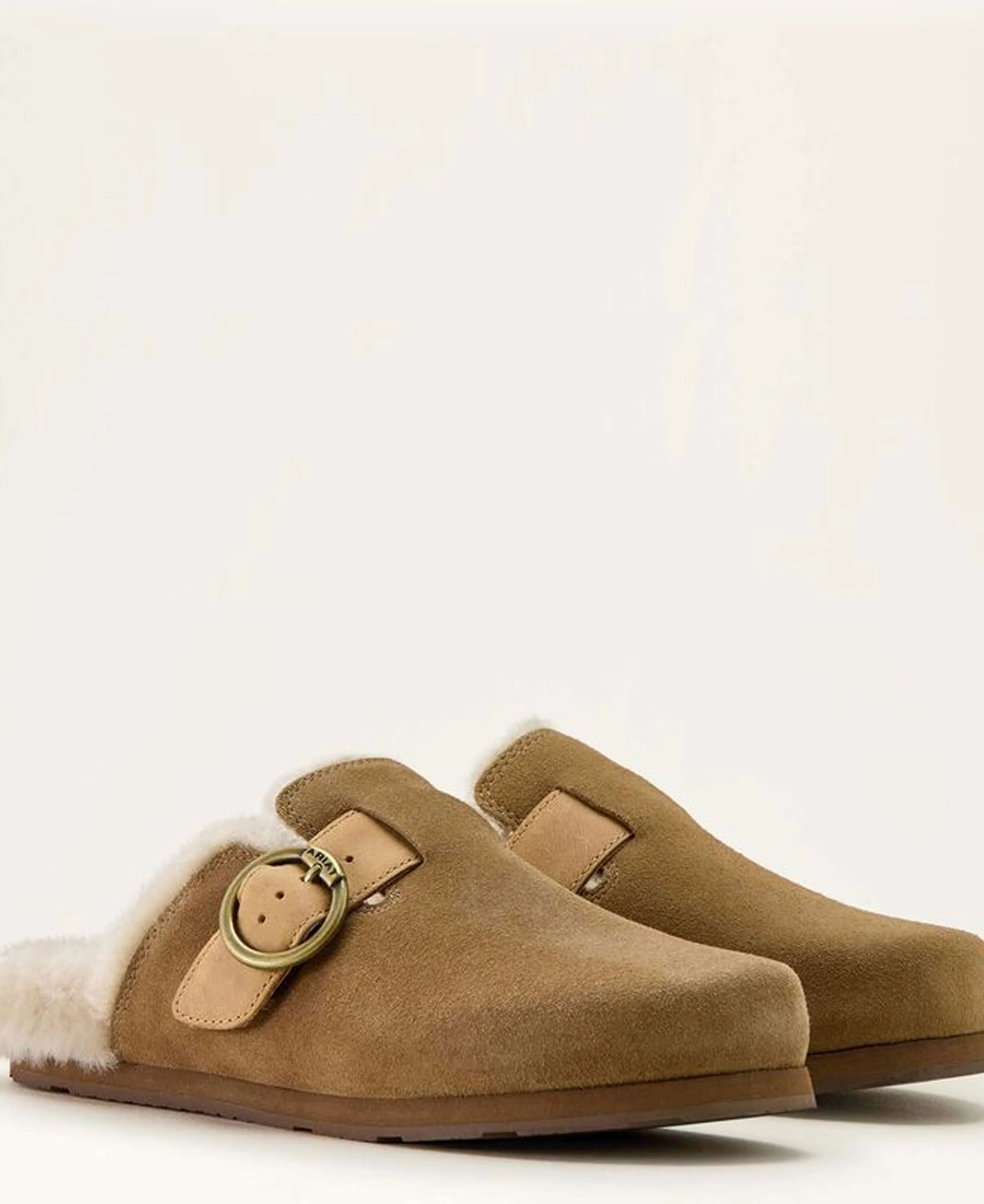 Country Mule Sherpa - Ranch Brown Suede - Image 7