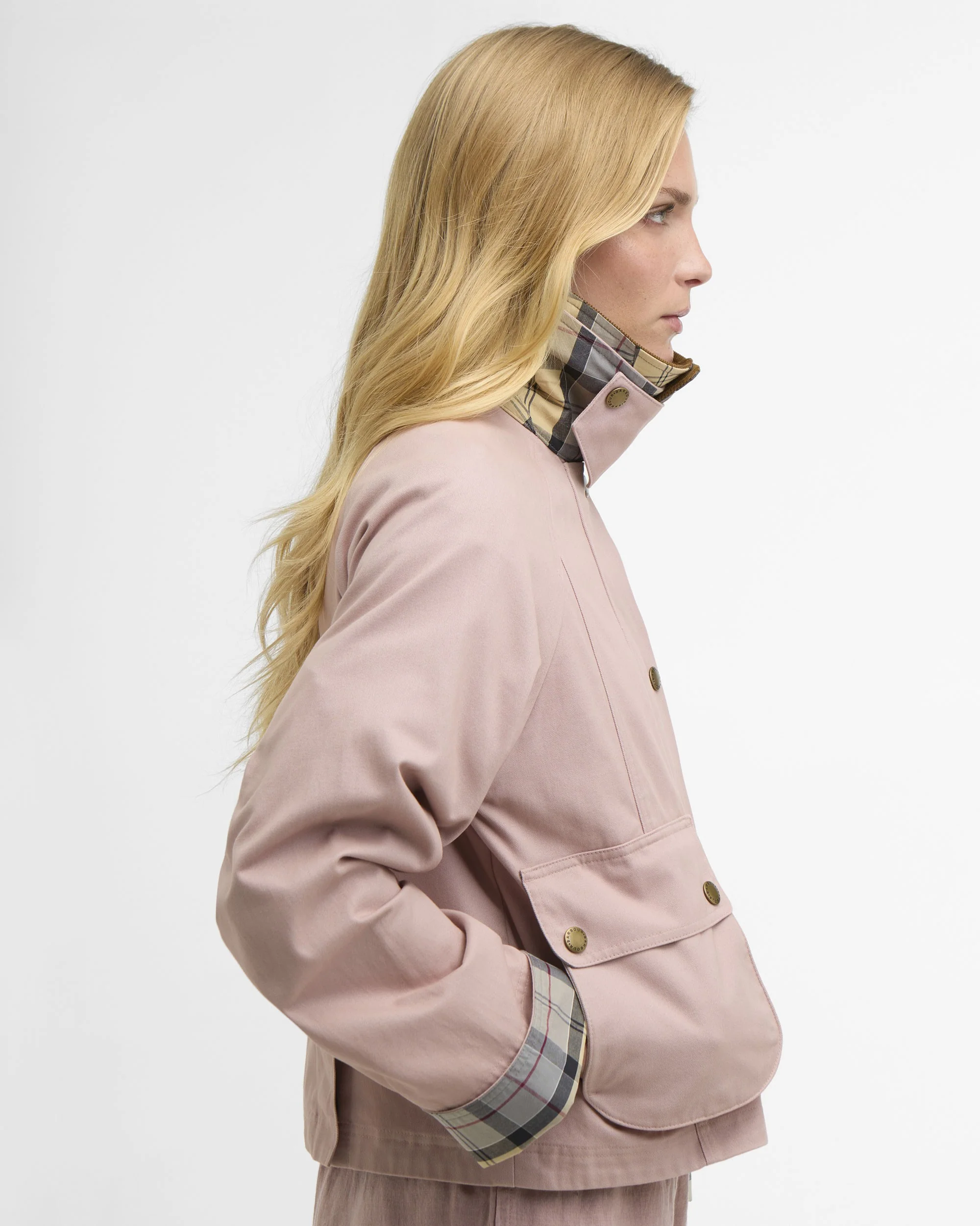 Cropped Beadnell Casual Jacket - Gardenia/Dress/Beige - Image 5