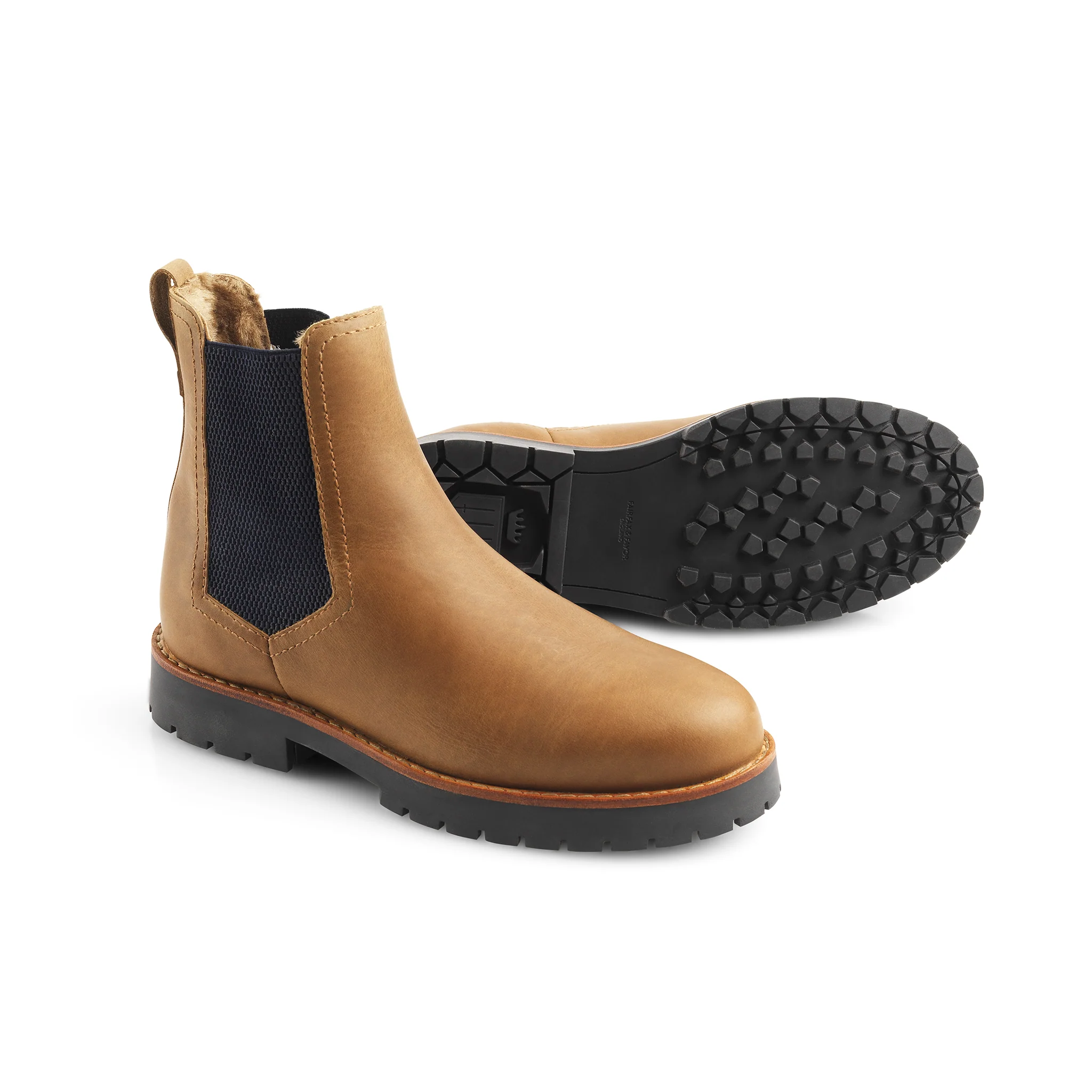 Sheepskin Boudica Boot - Oak Leather - Image 3