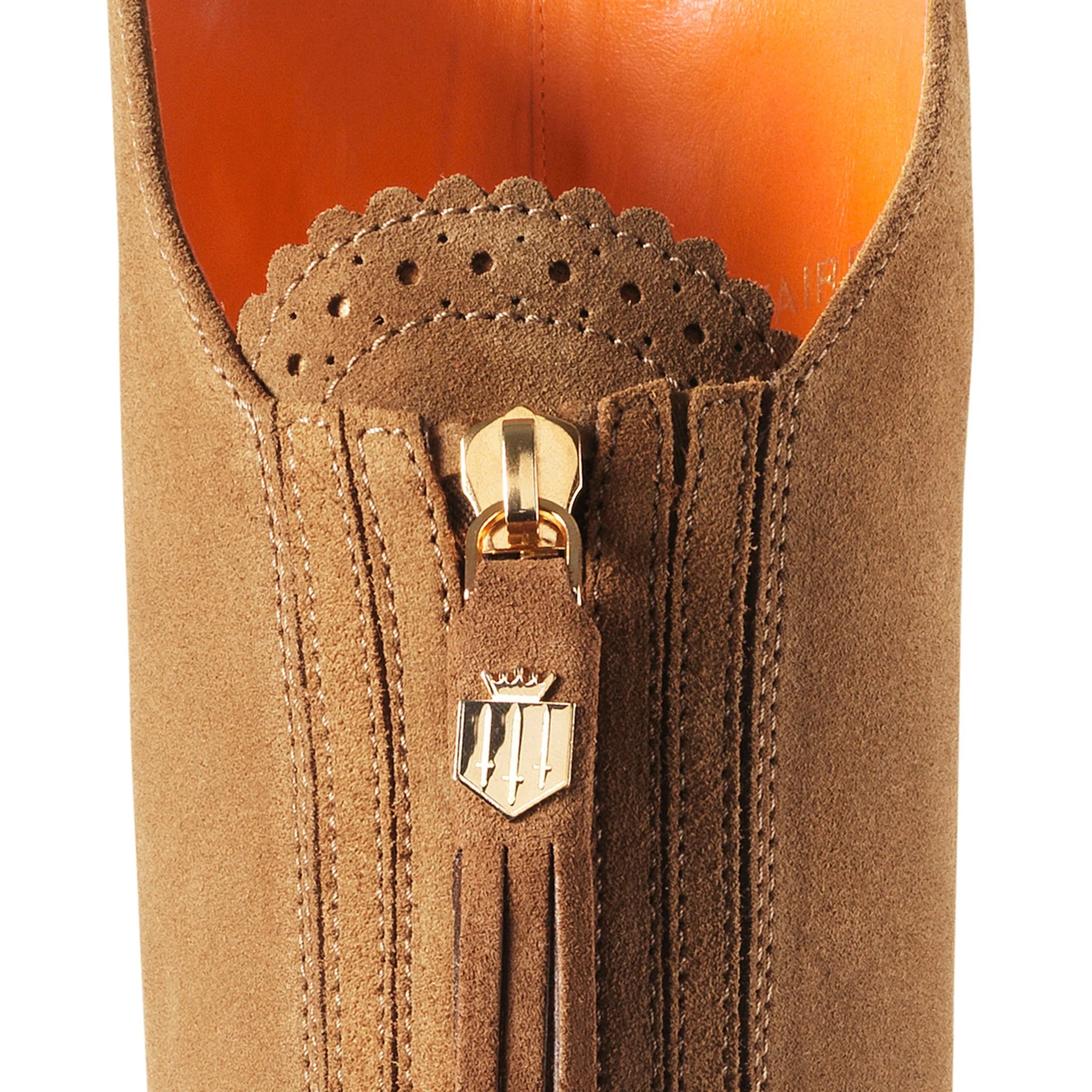 Amira Heeled Boot - Tan - Image 6