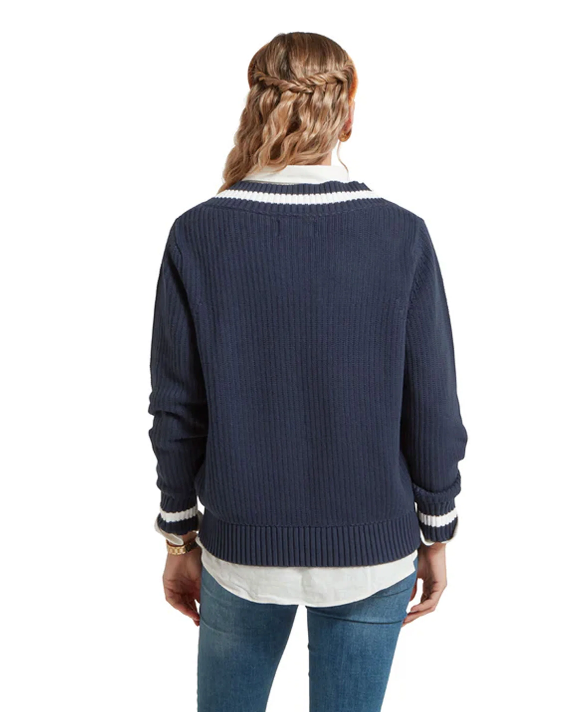 Hambledon Jumper - Navy - Image 3