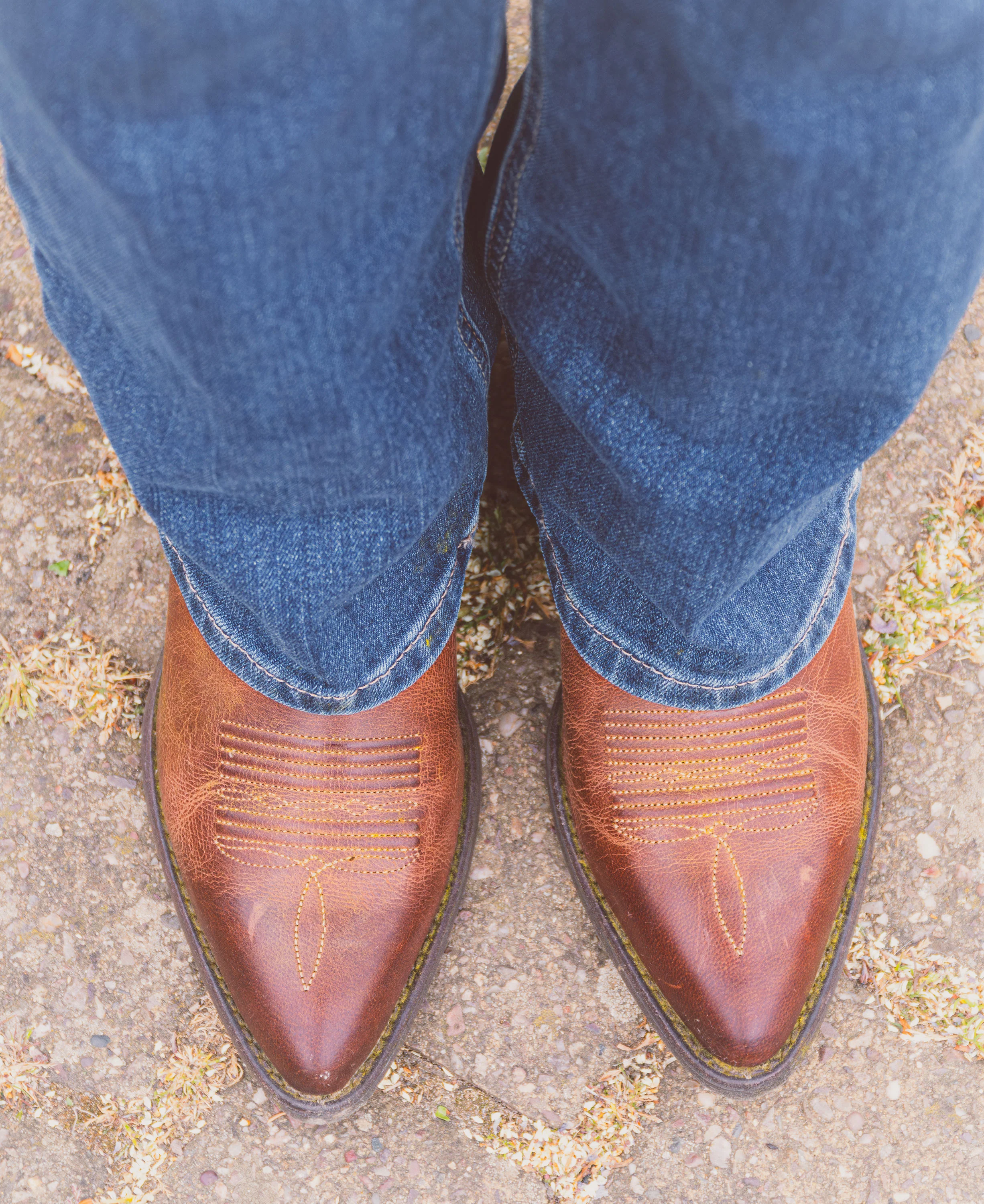 Heritage J Toe StretchFit Western Boot - Sassy Brown - Image 4