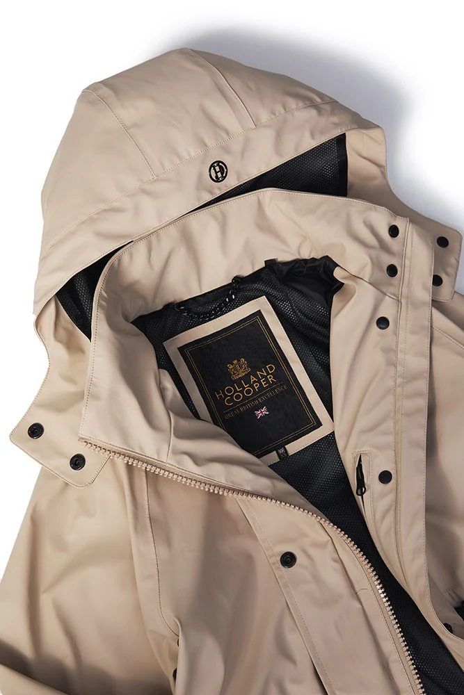 Chartwell Rain Parka - Stone - Image 9
