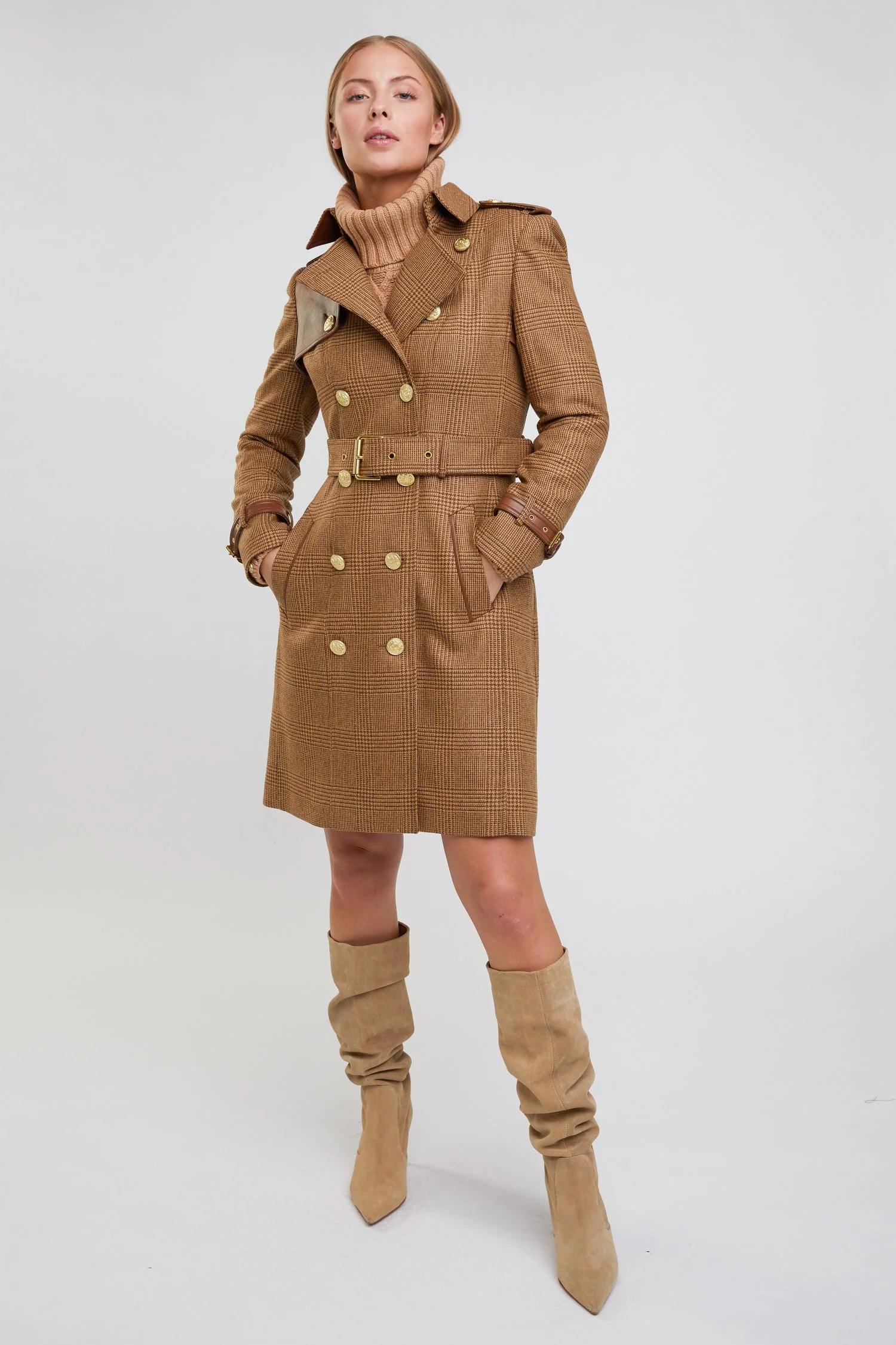 Marlborough Trench Coat - Tawny - Image 5