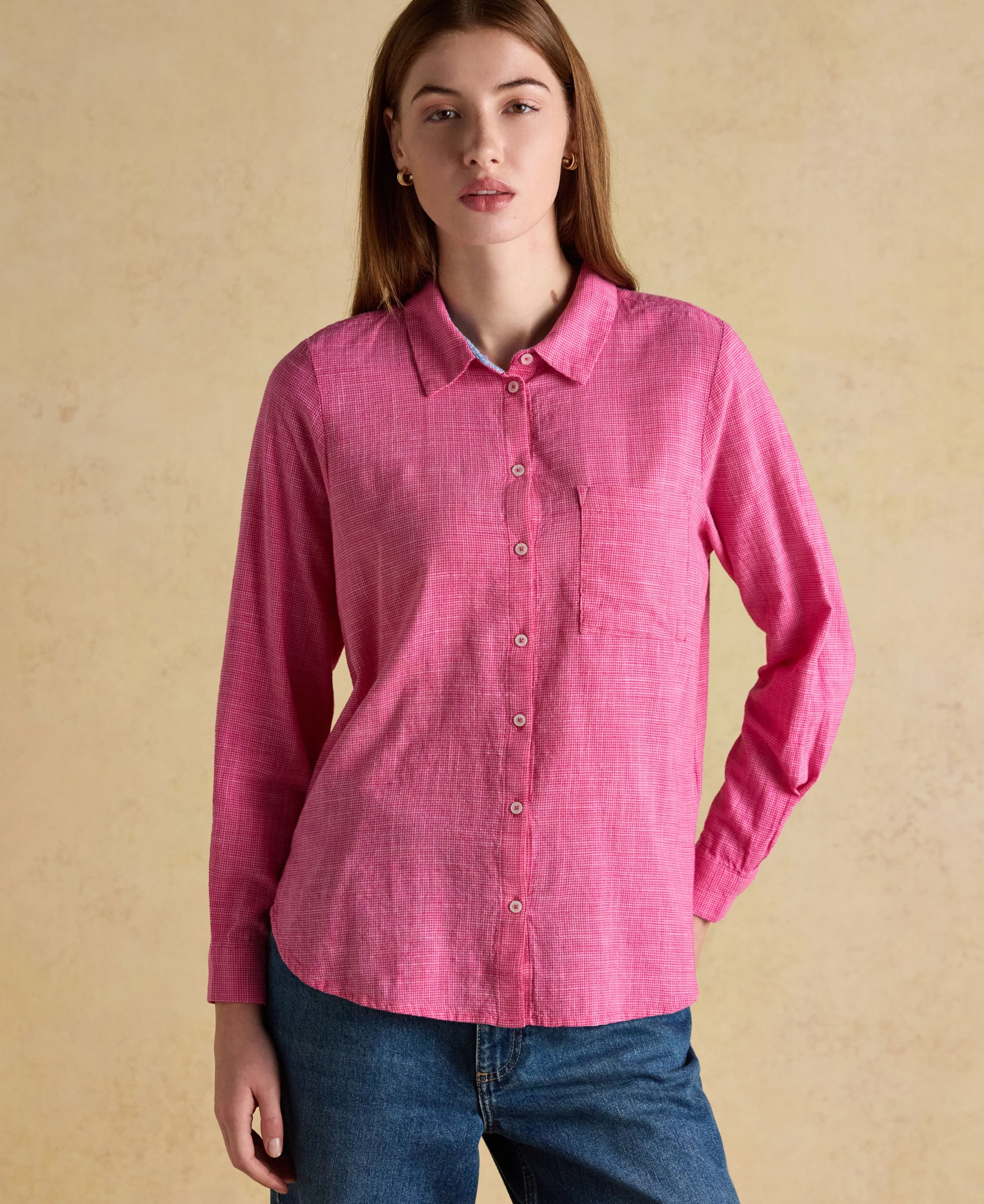 Ida Shirt - Bright Pink - Image 3
