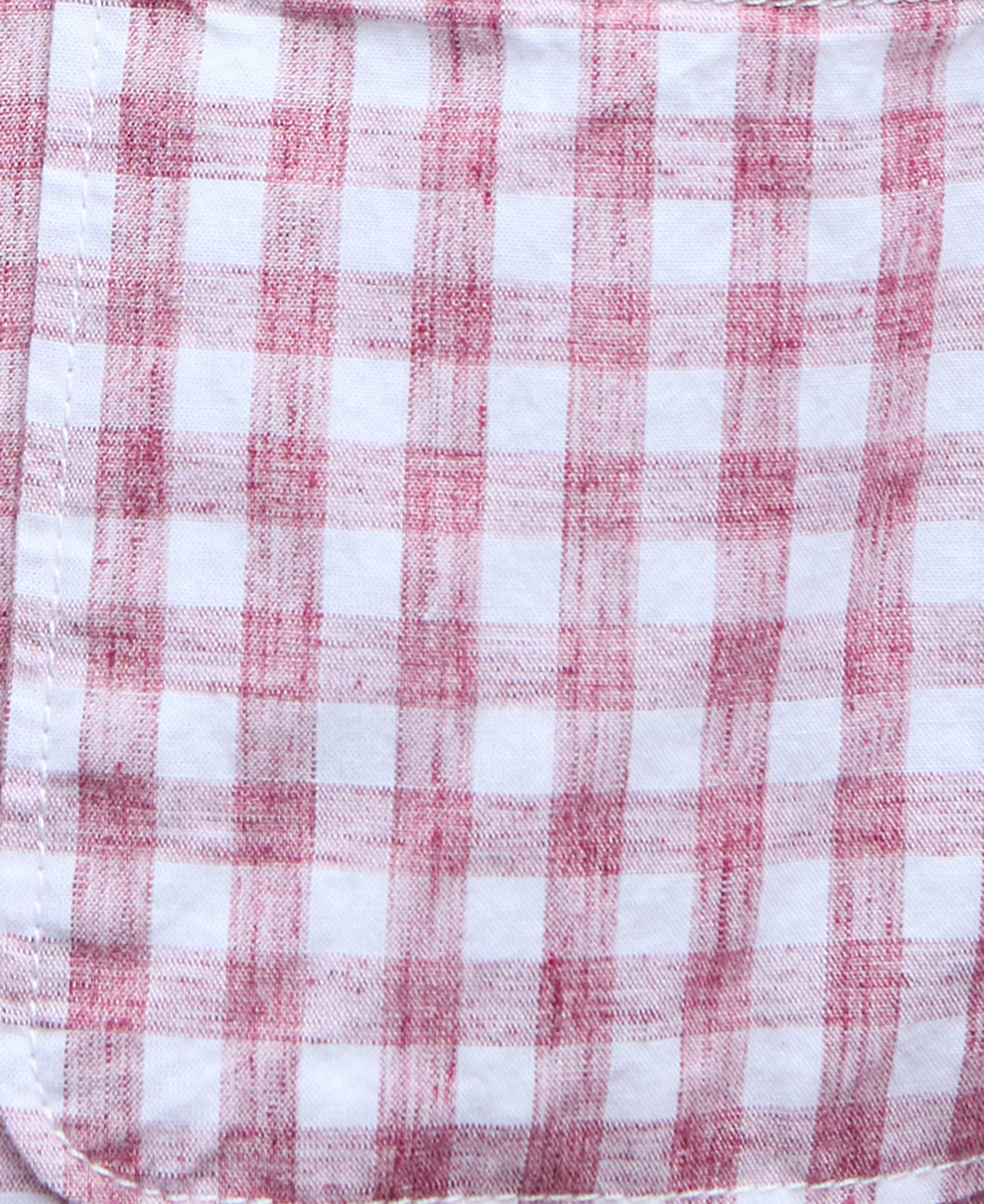 Kanehill Tailored Fit Shirt - Washed Raspberry - Image 7