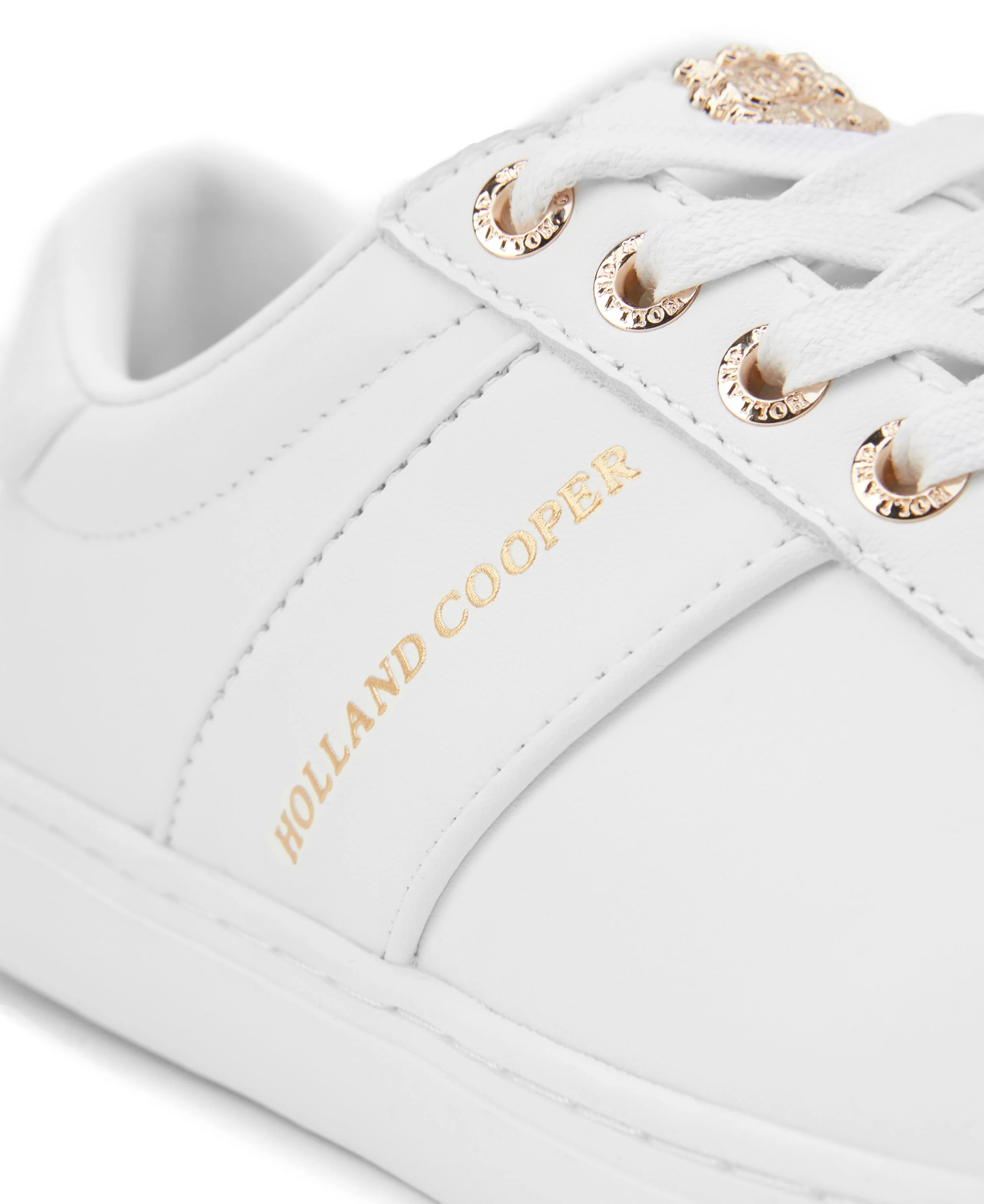 Knightsbridge Court Trainer - White - Image 10