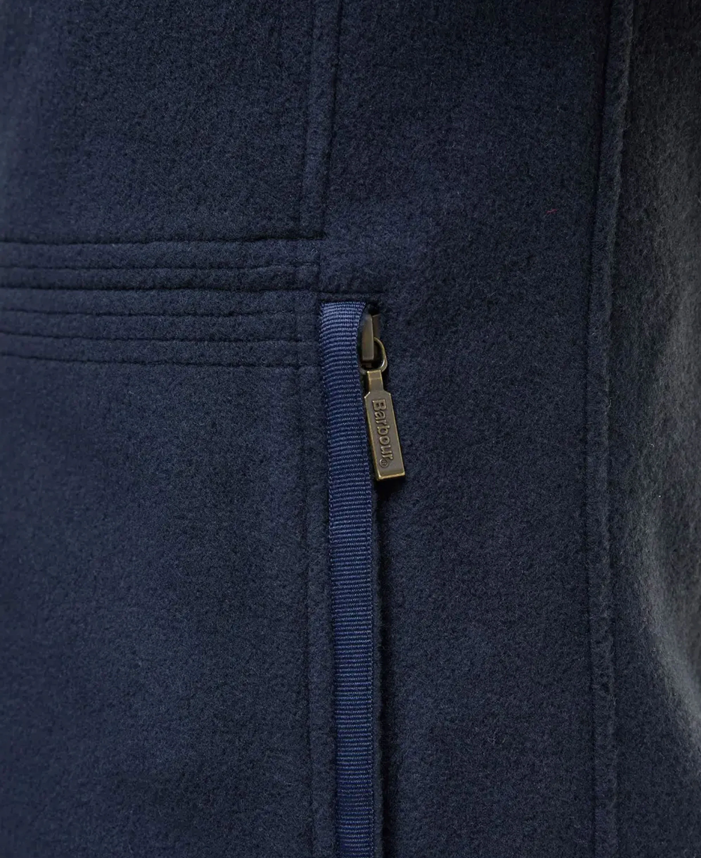 Langdale Fleece Gilet - Navy - Image 8