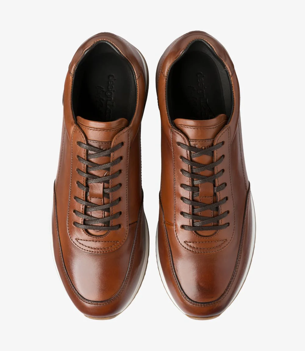 Bannister Leather Trainer - Cedar - Image 3