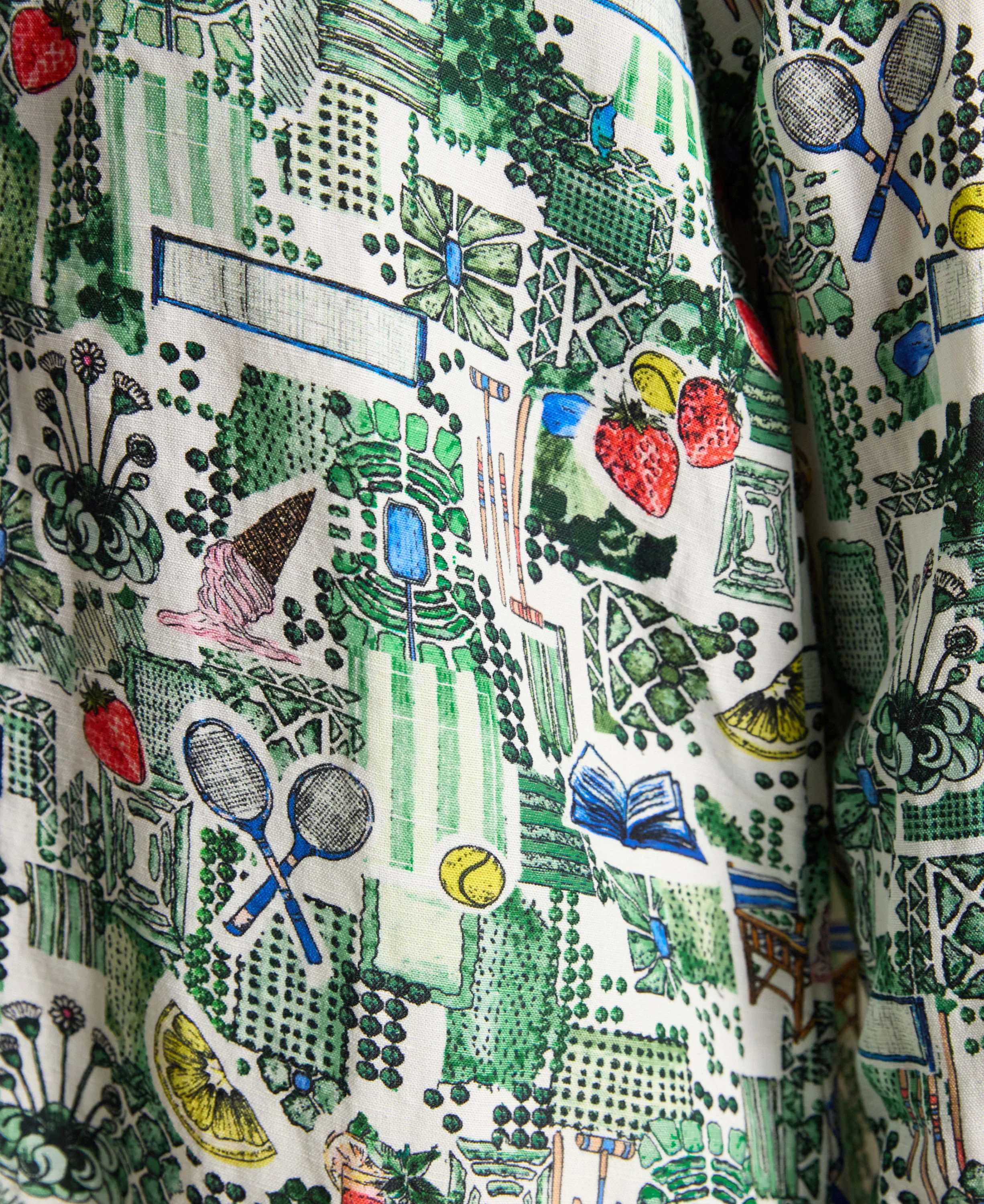Maeva Linen Shirt - Green - Image 6