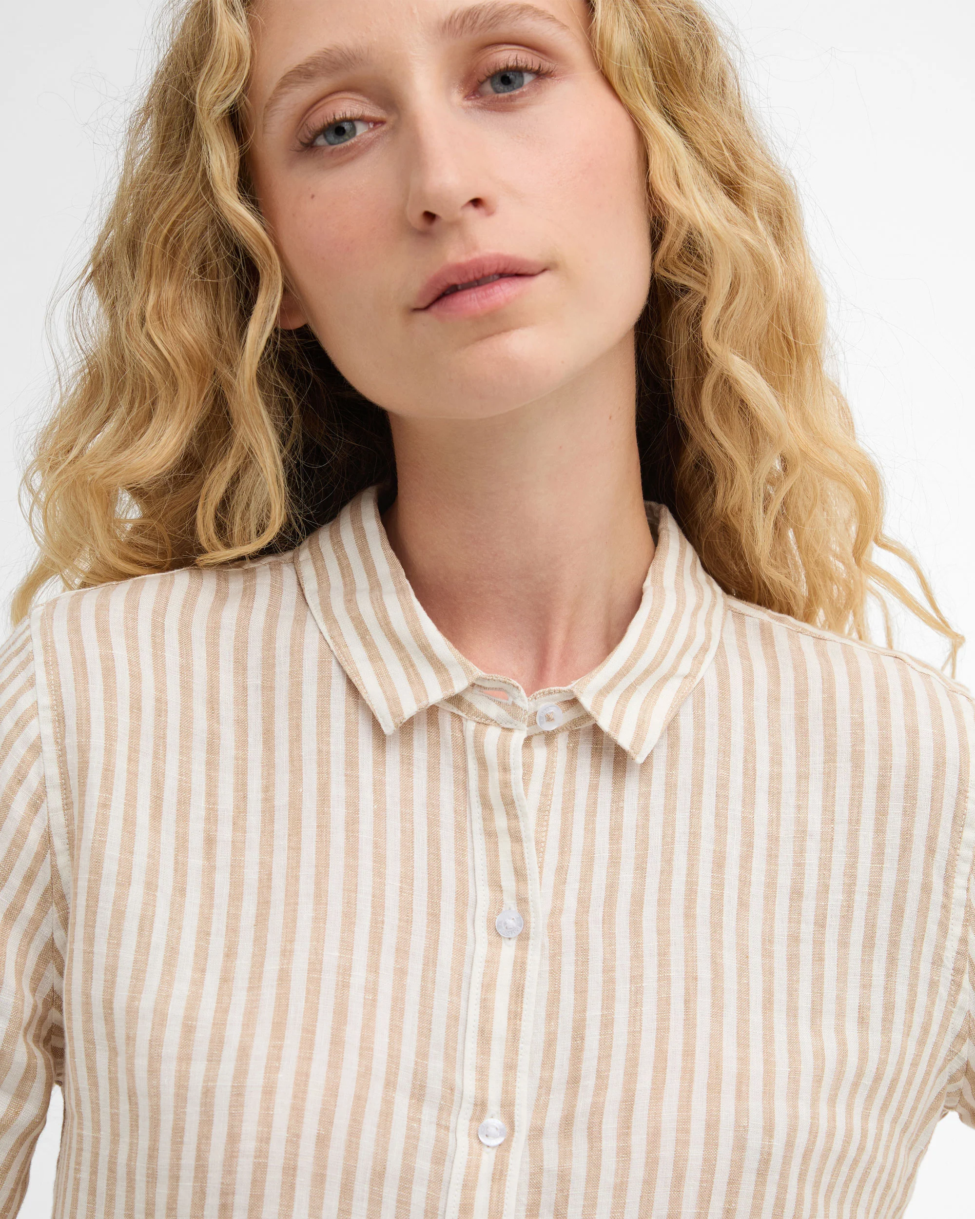 Marine Shirt - Pink Stripe - Image 3