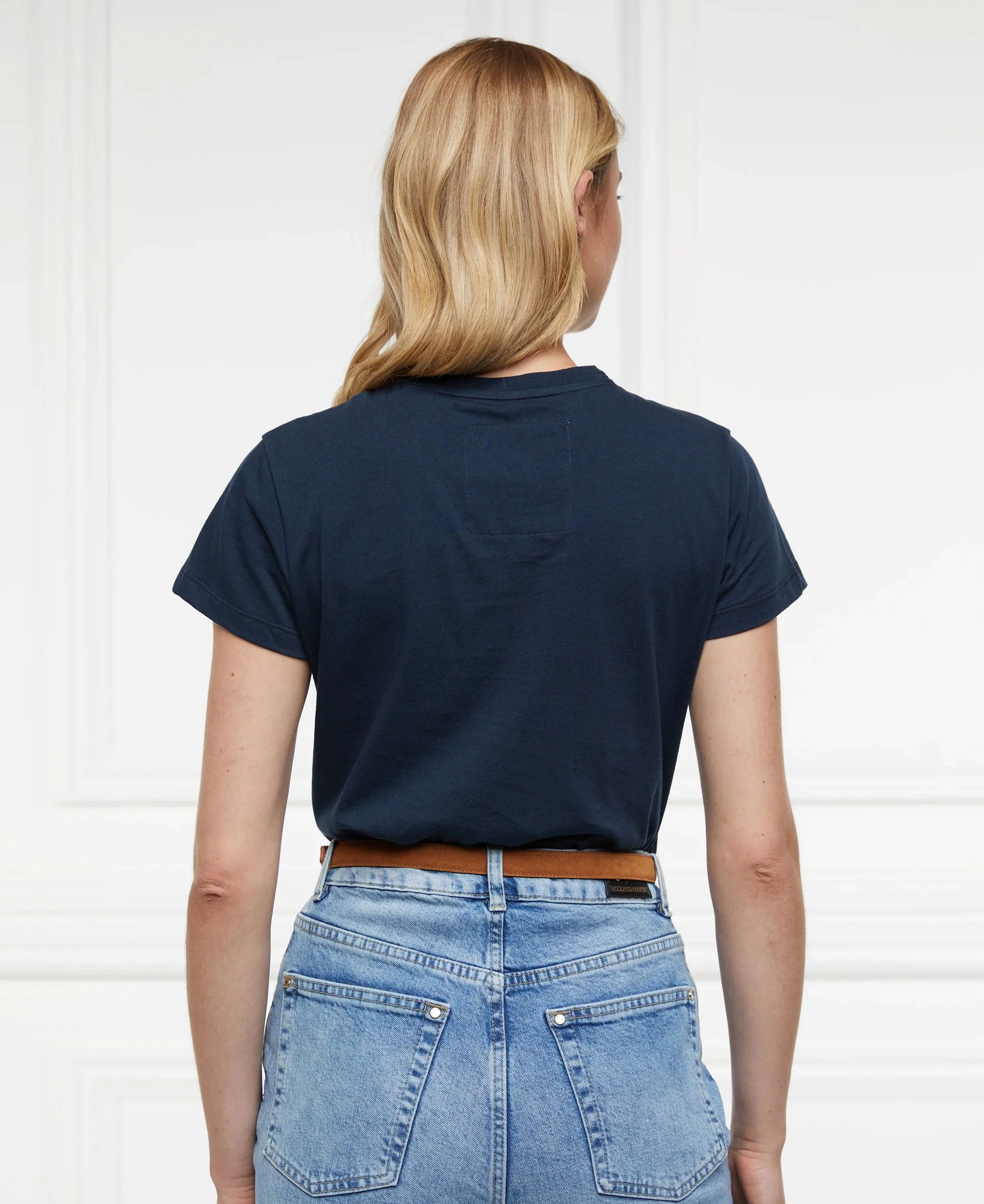 Monogram Tee - Ink Navy - Image 3