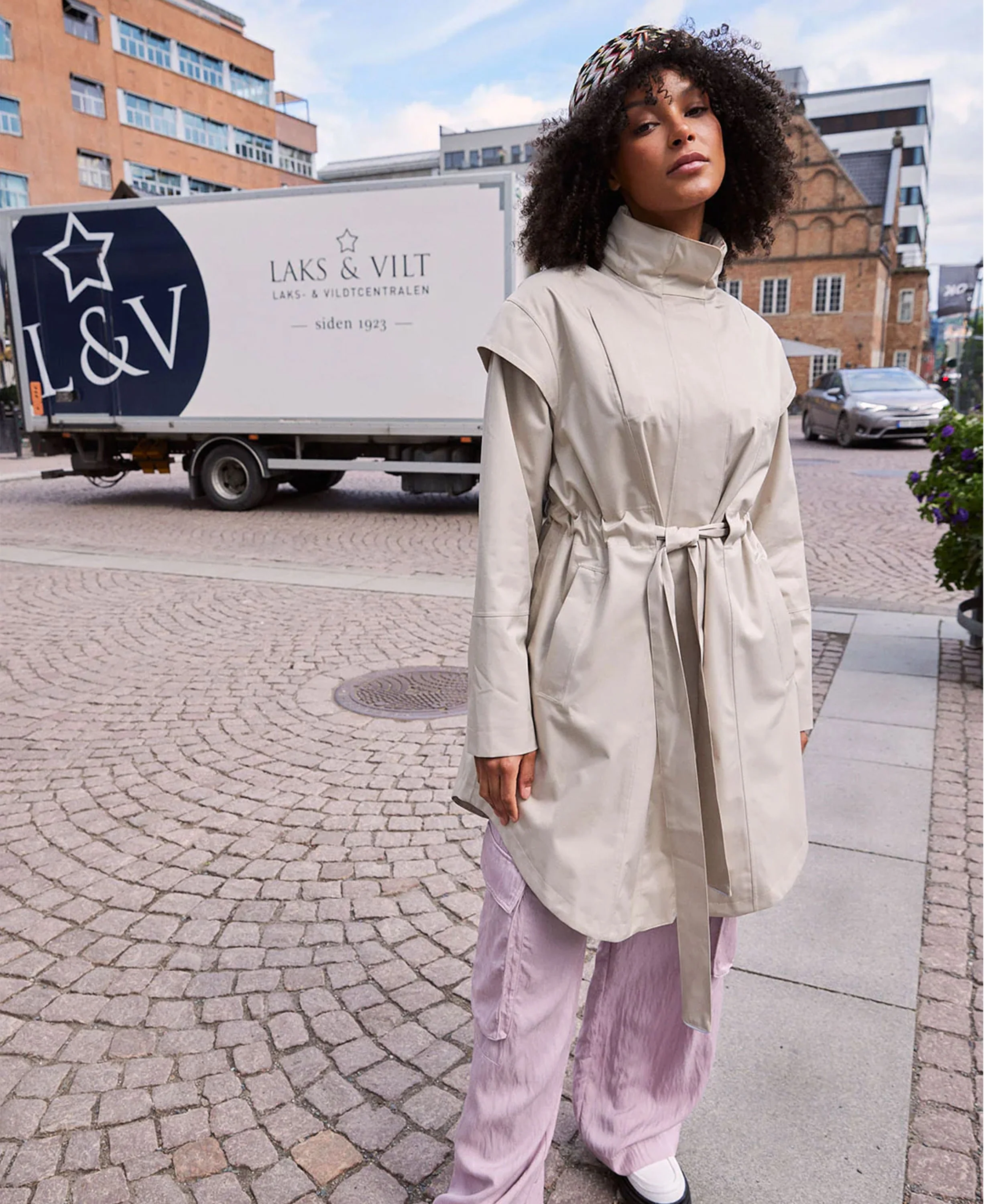 Monsun Coat - Sand - Image 3