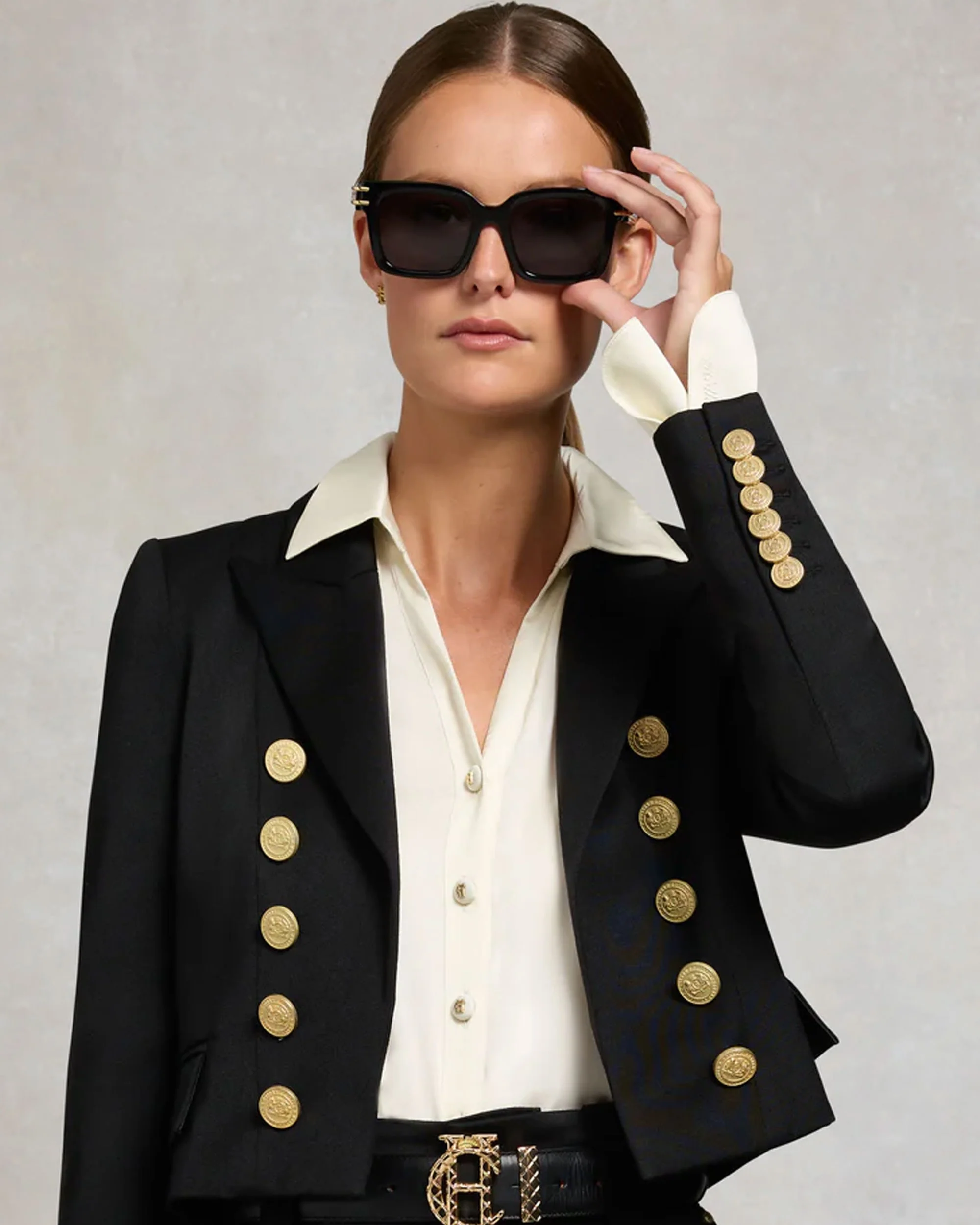 New York City Sunglasses - Black - Image 3