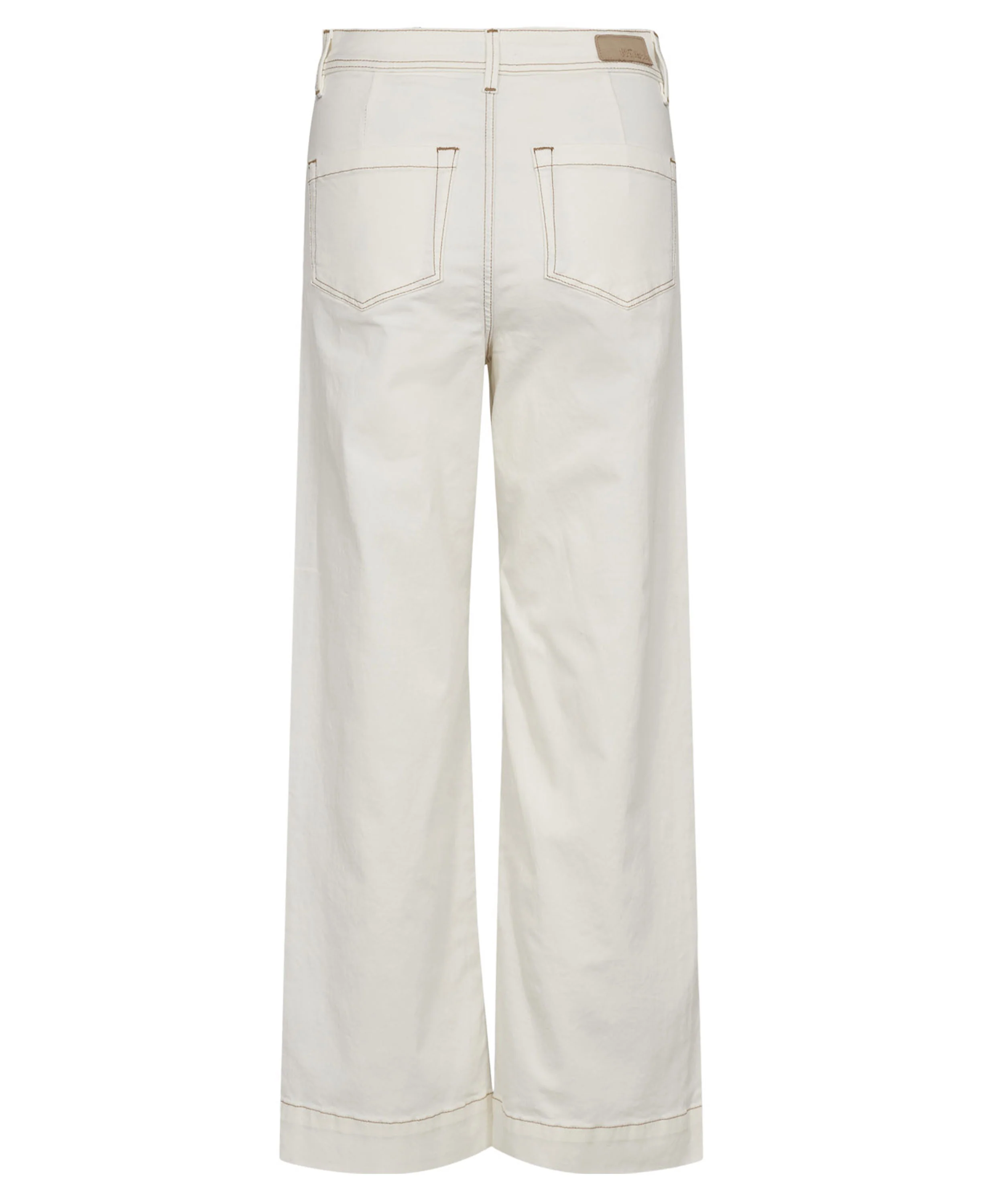 Nuparisan Cropped Twill Pants - Cloud Dancer - Image 2