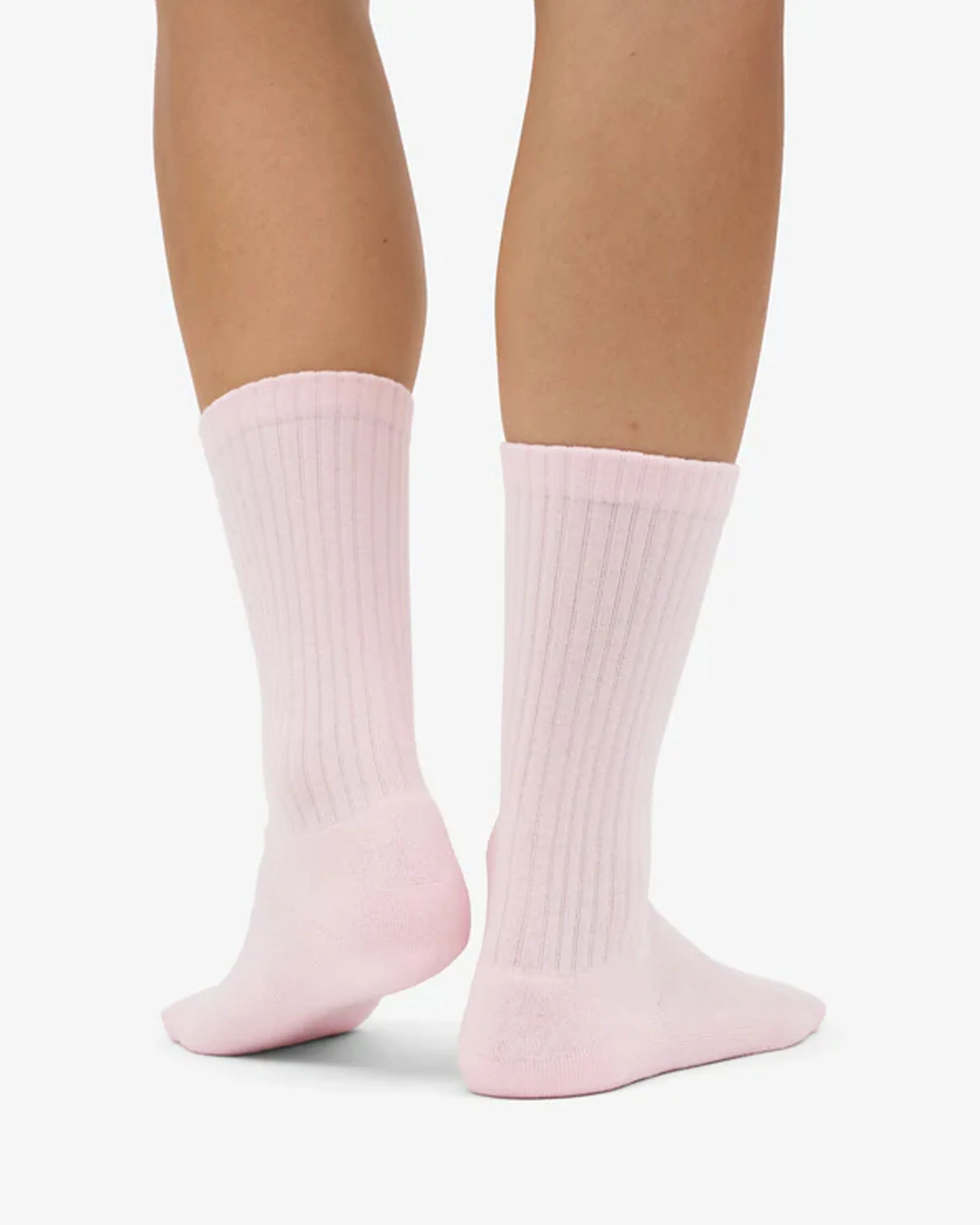 Organic Active Sock - Faded Pink - Image 3
