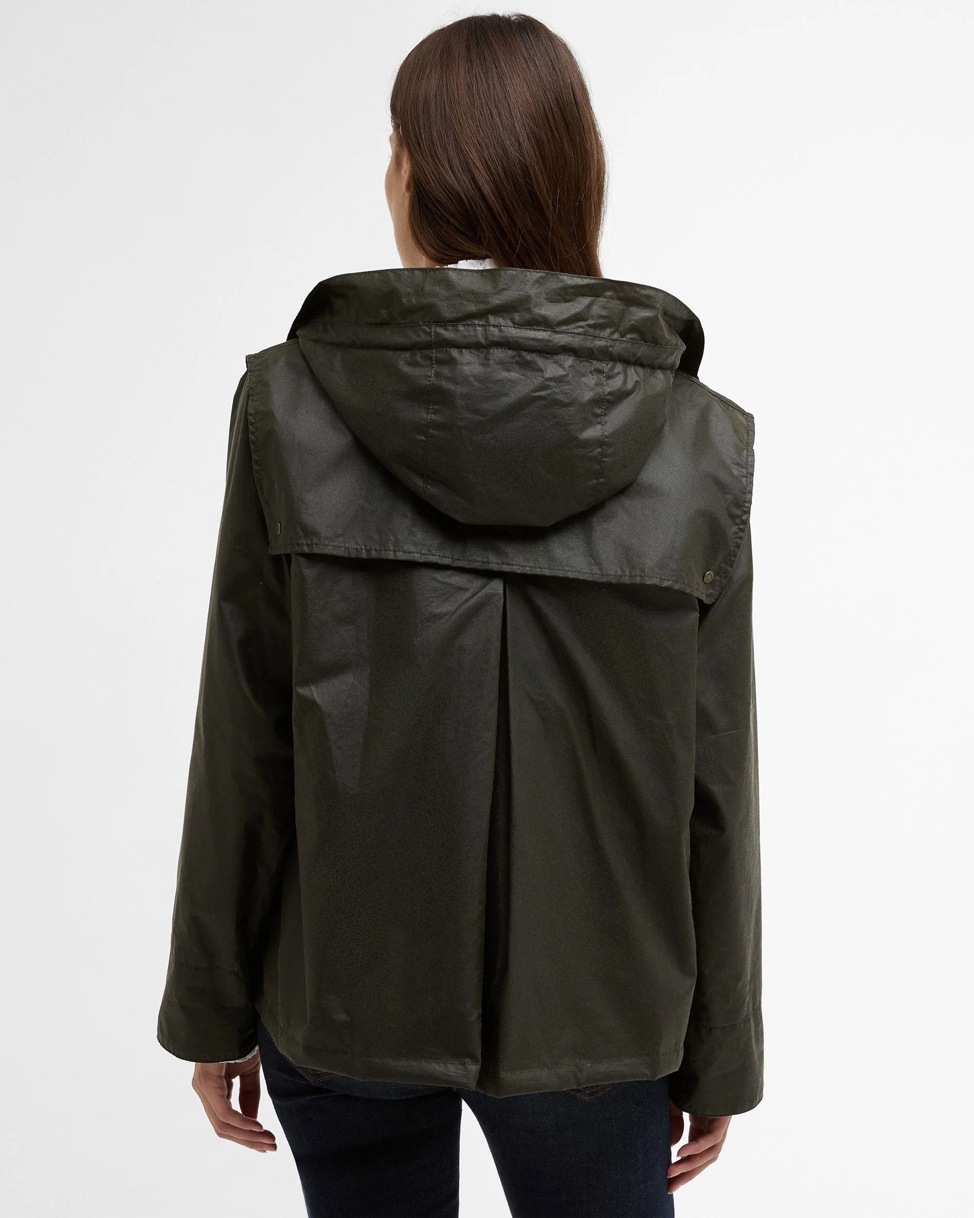 Ornella Wax Jacket - Archive Olive/Ancient - Image 3