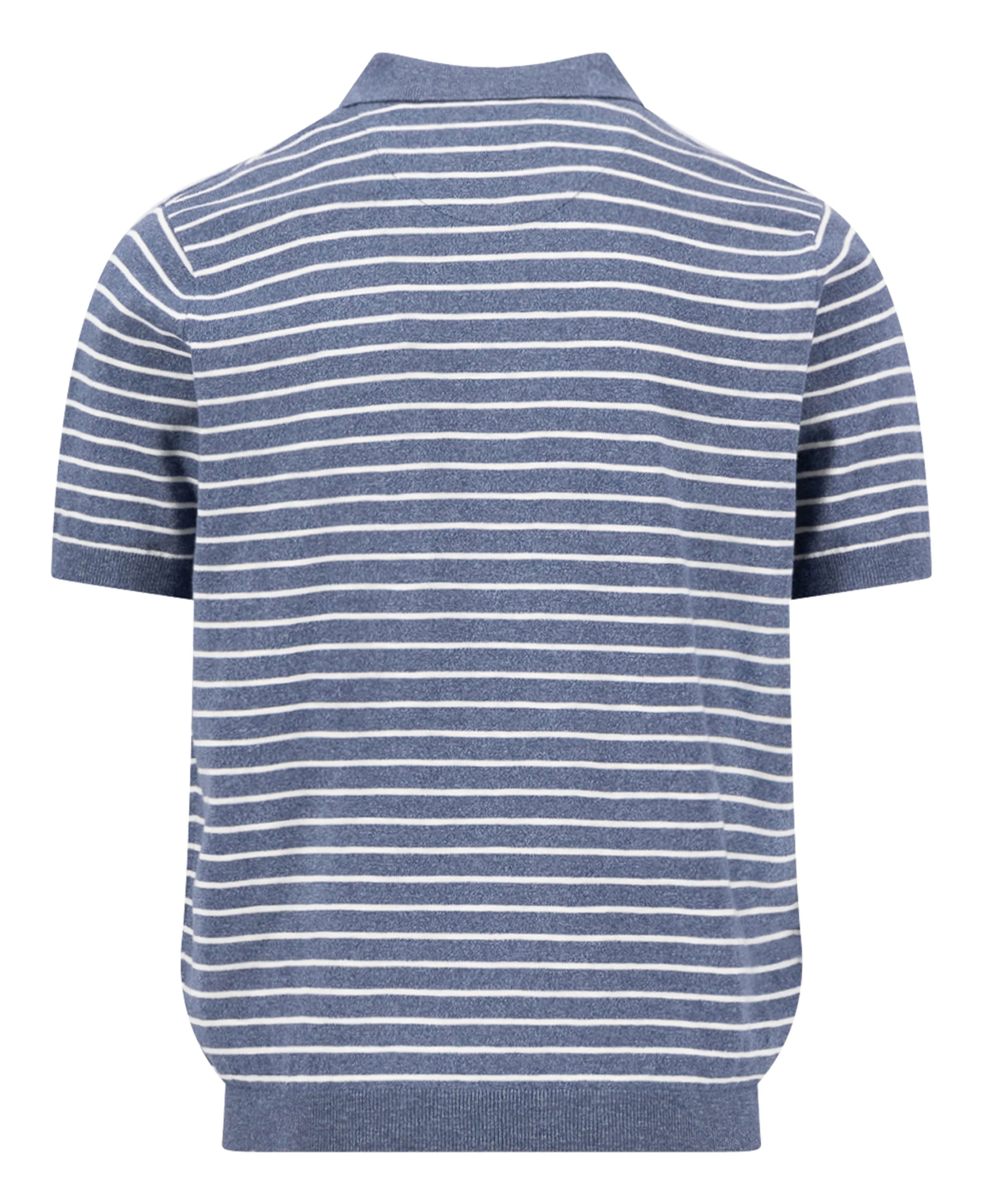 Polo Striped Cotton Linen - Horizon - Image 2