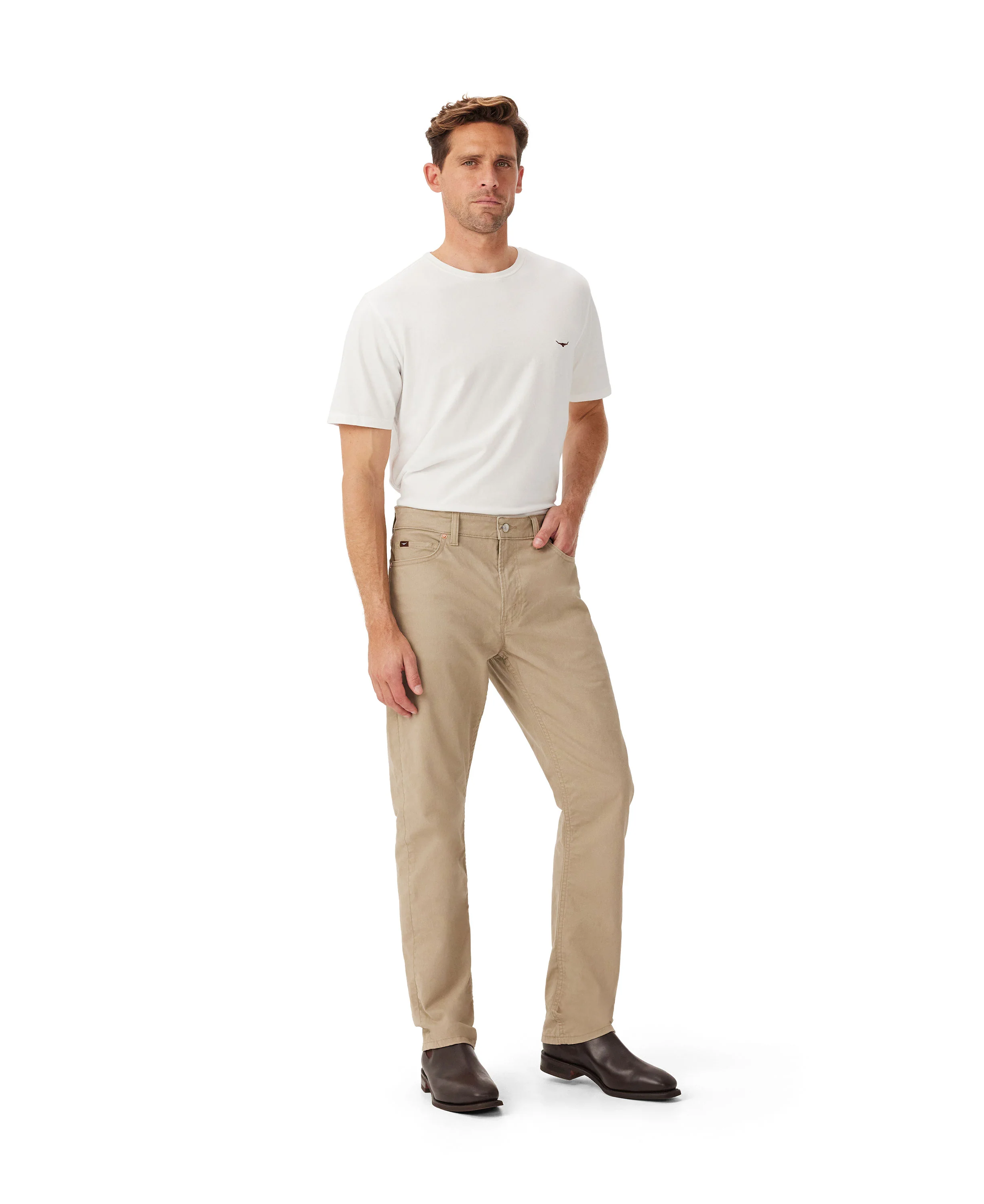Ramco 5 Pocket Jean - Buckskin - Image 4