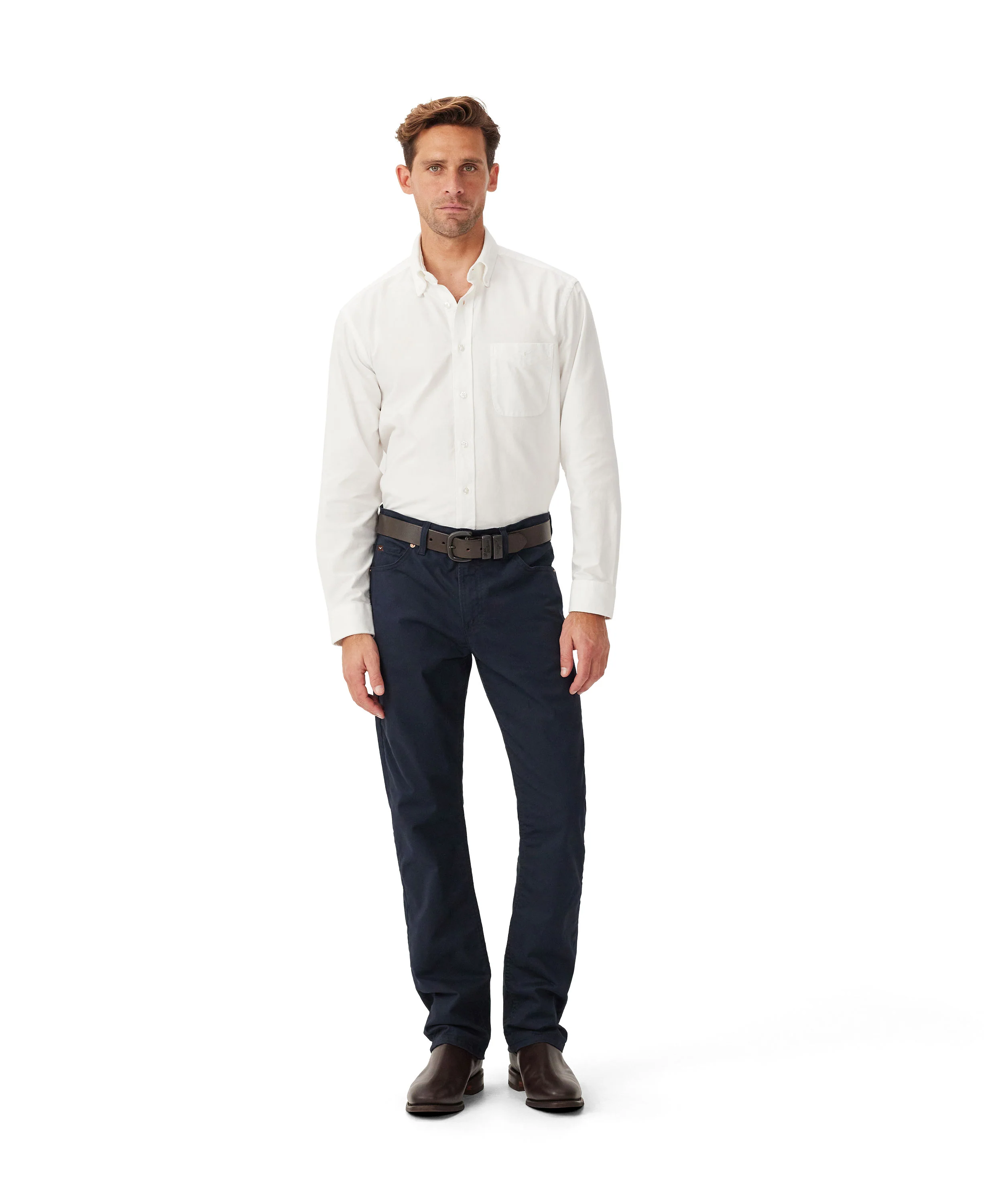 Ramco 5 Pocket Jean - Navy - Image 4