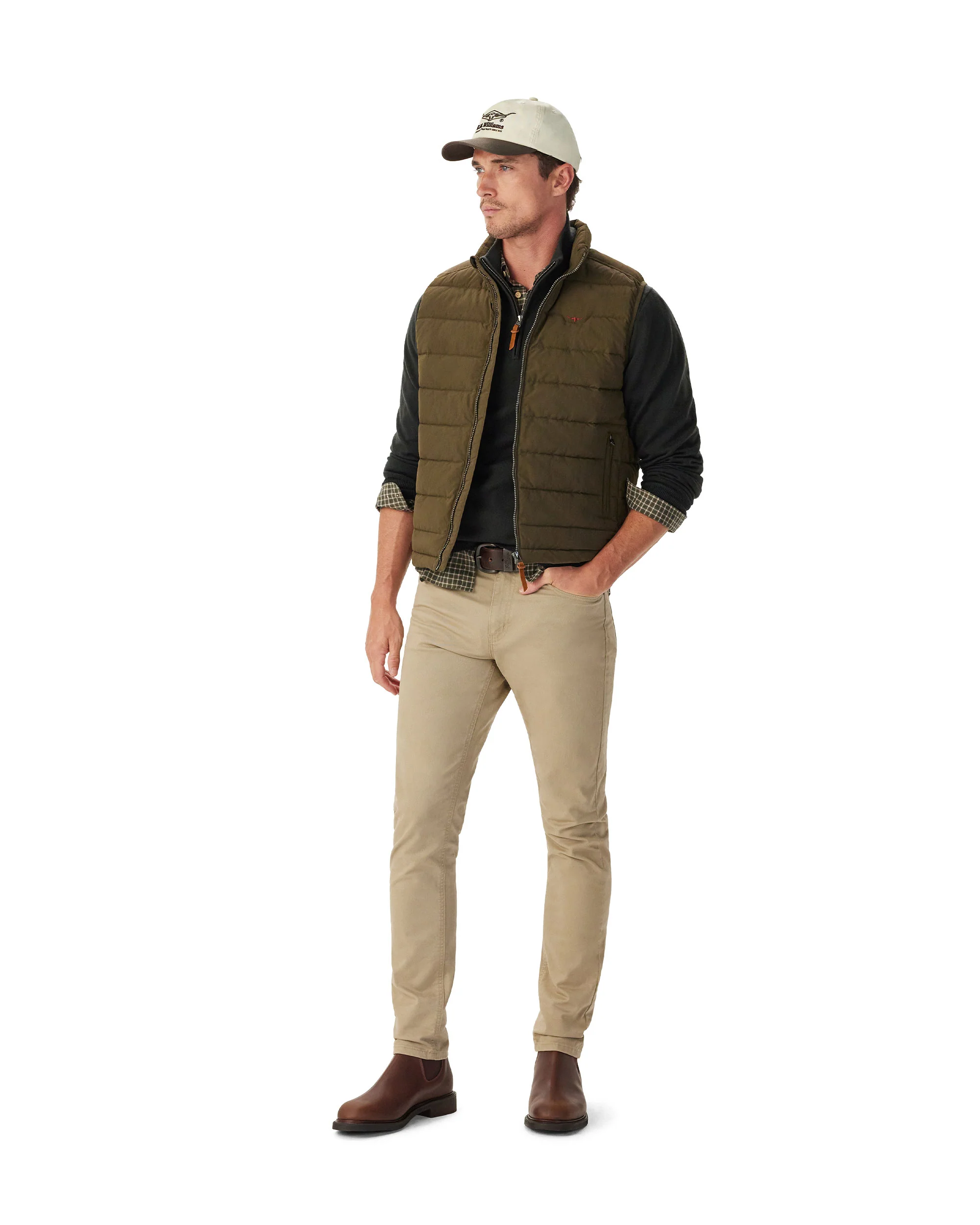 Rydal Padded Vest - Fatigue - Image 4