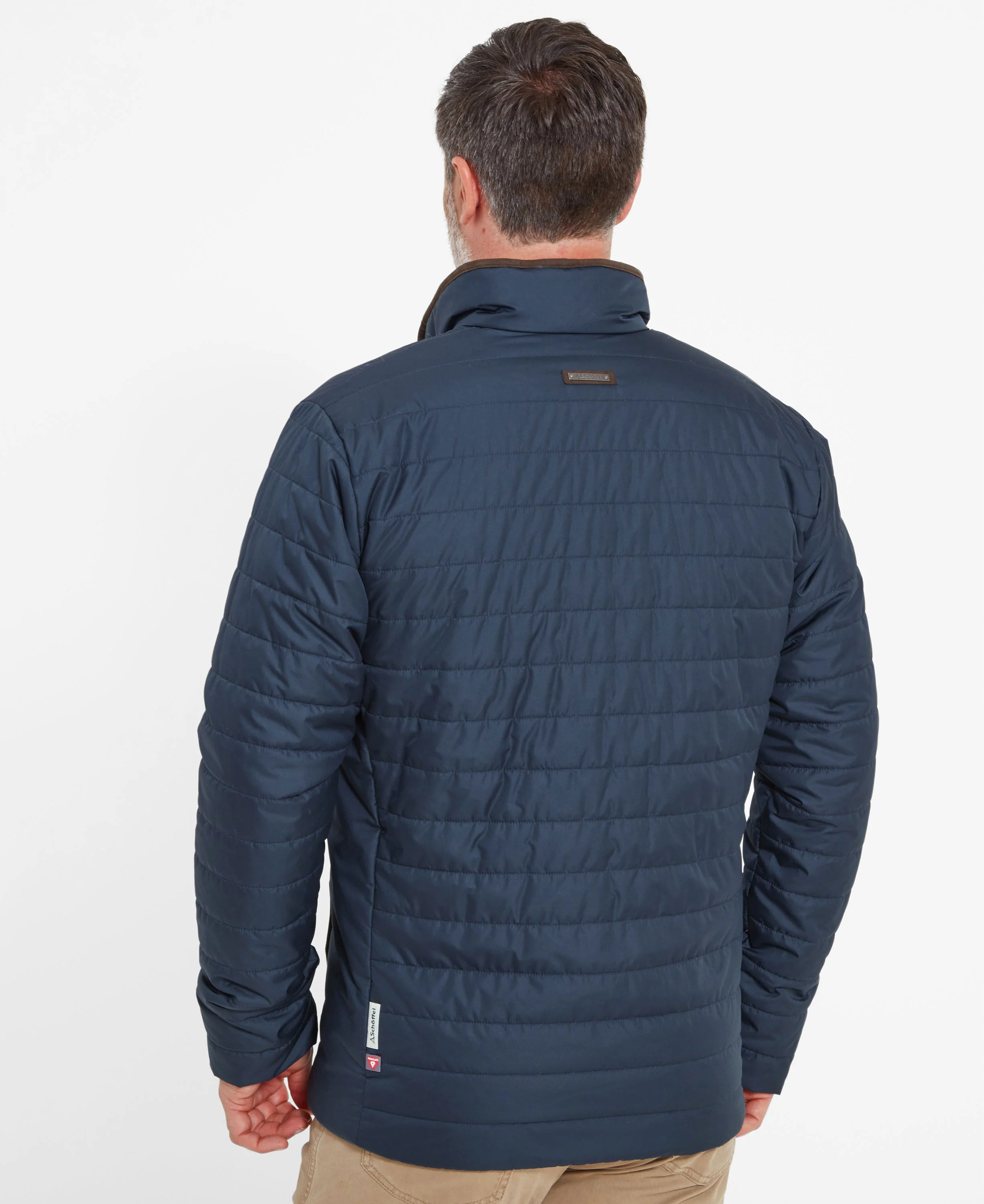 Carron Quilted Jacket - Navy - Image 4
