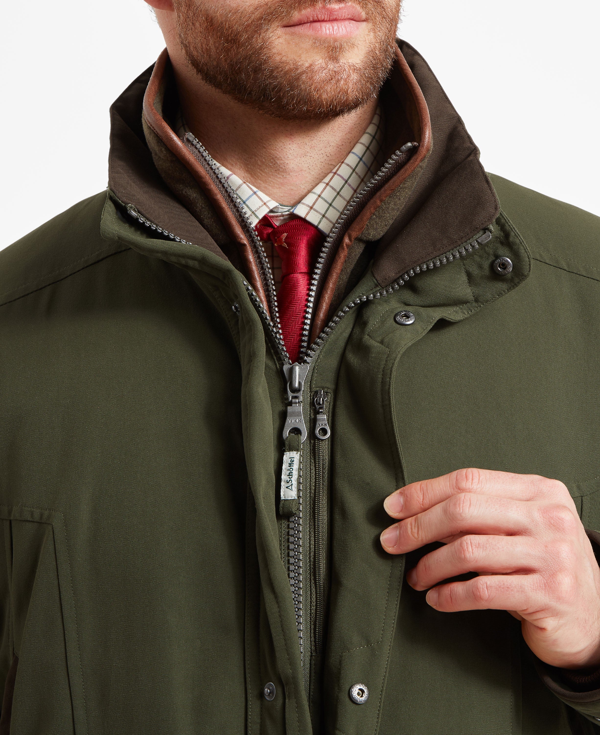 Classic Ptarmigan Coat - Hunter Green - Image 5