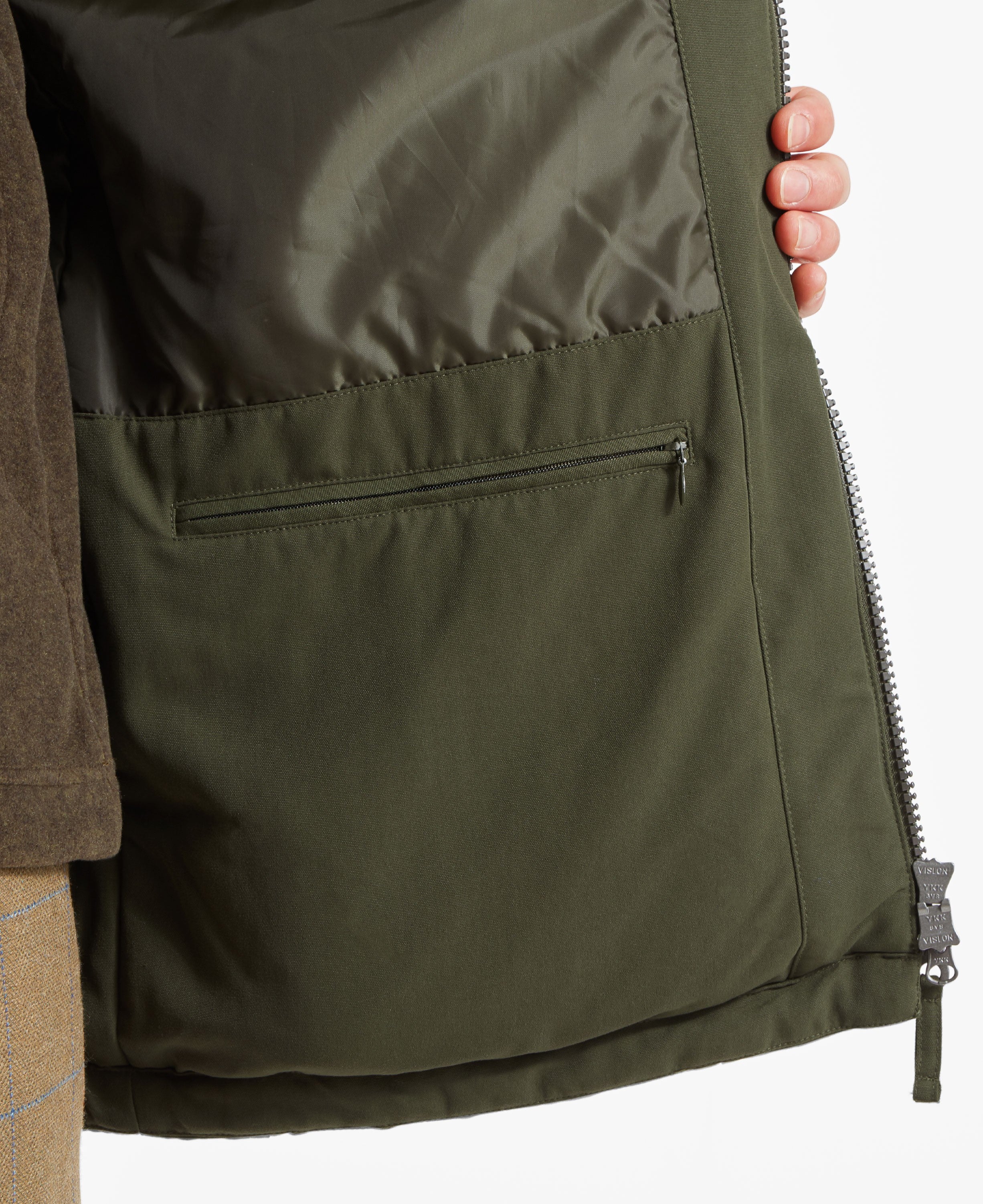 Classic Ptarmigan Coat - Hunter Green - Image 7