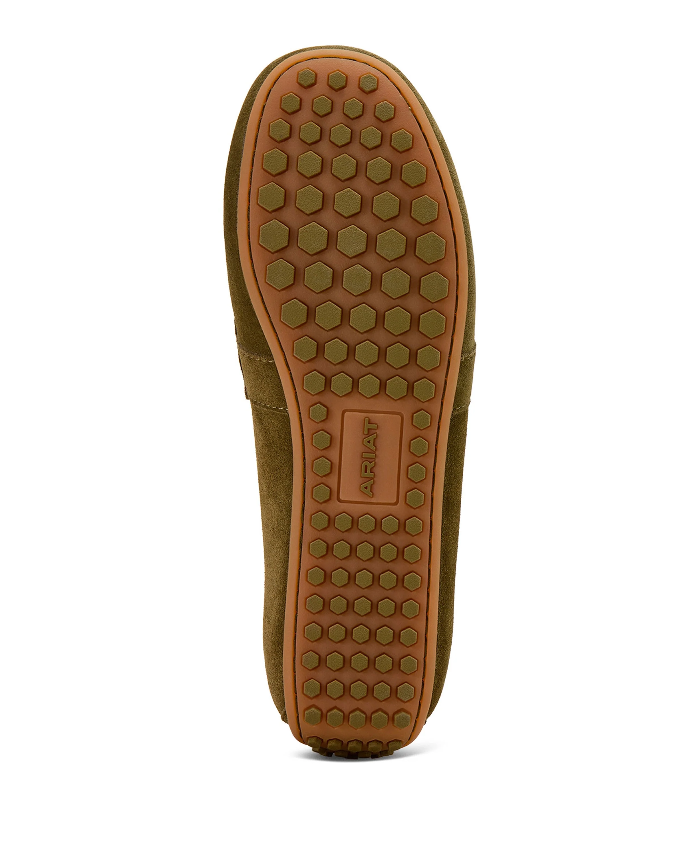 Selene Driving Moc - Dark Olive Suede - Image 6