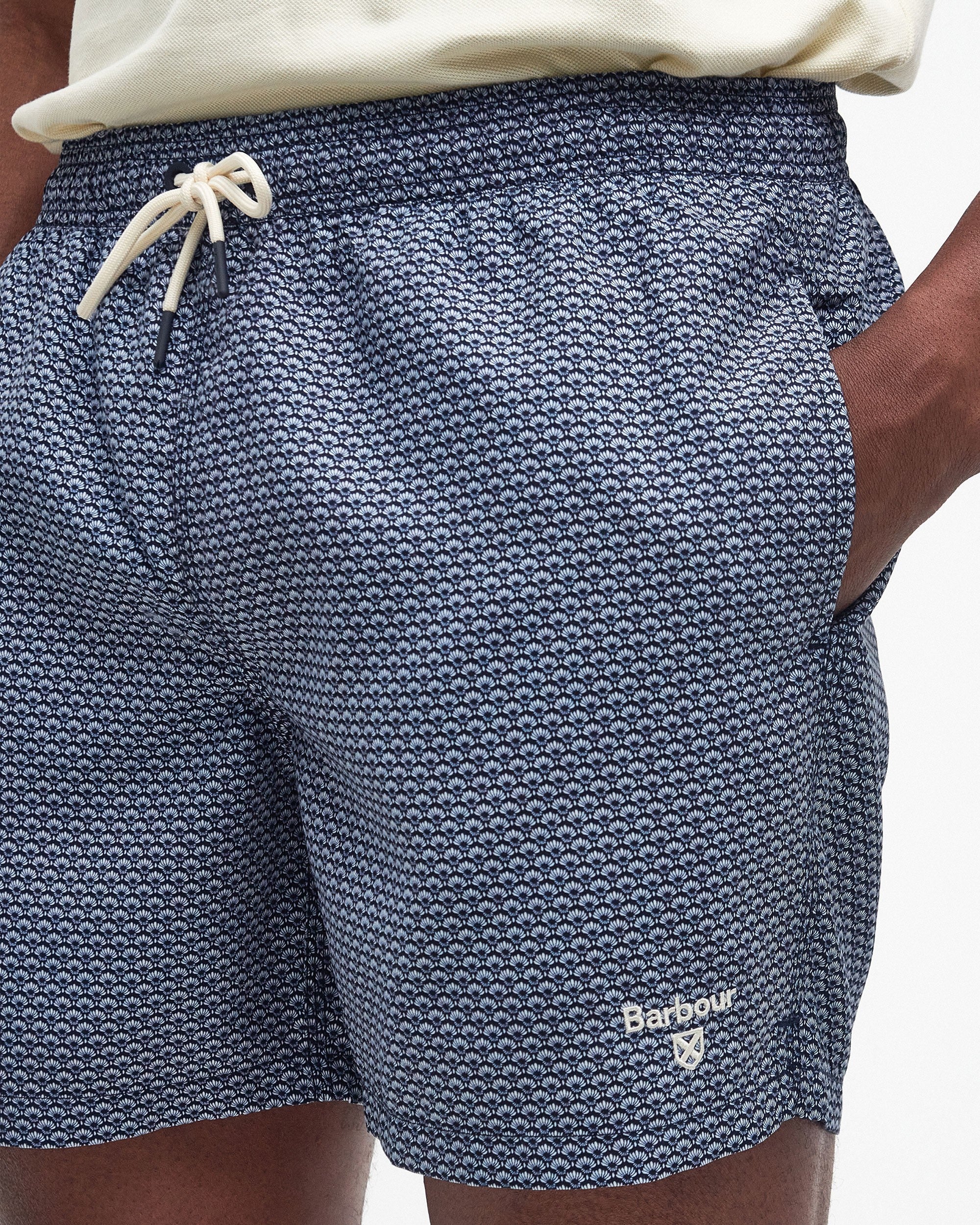 Shell Swim Short - Navy - Image 4
