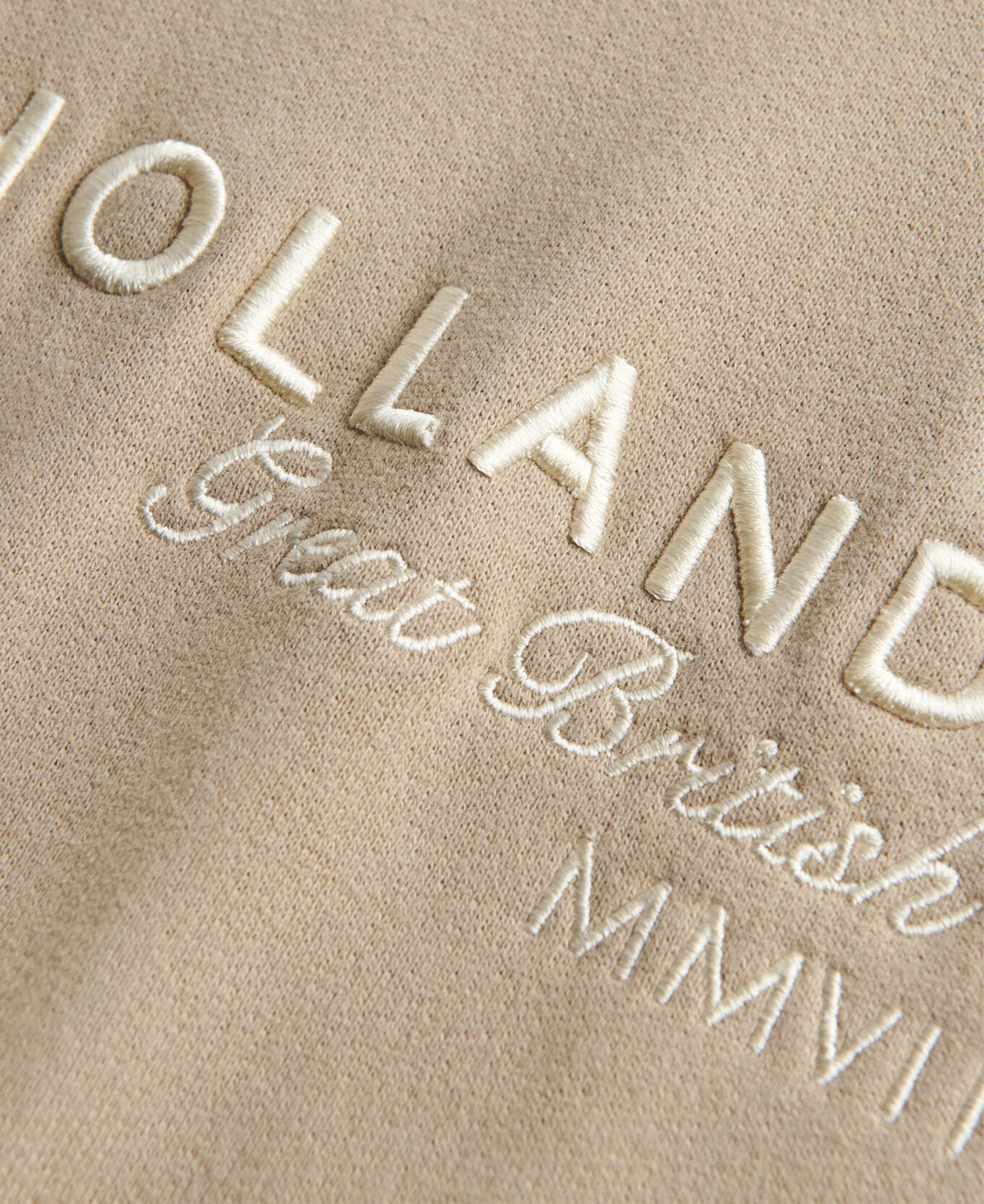 Sporting Goods Zip Henley - Taupe - Image 3