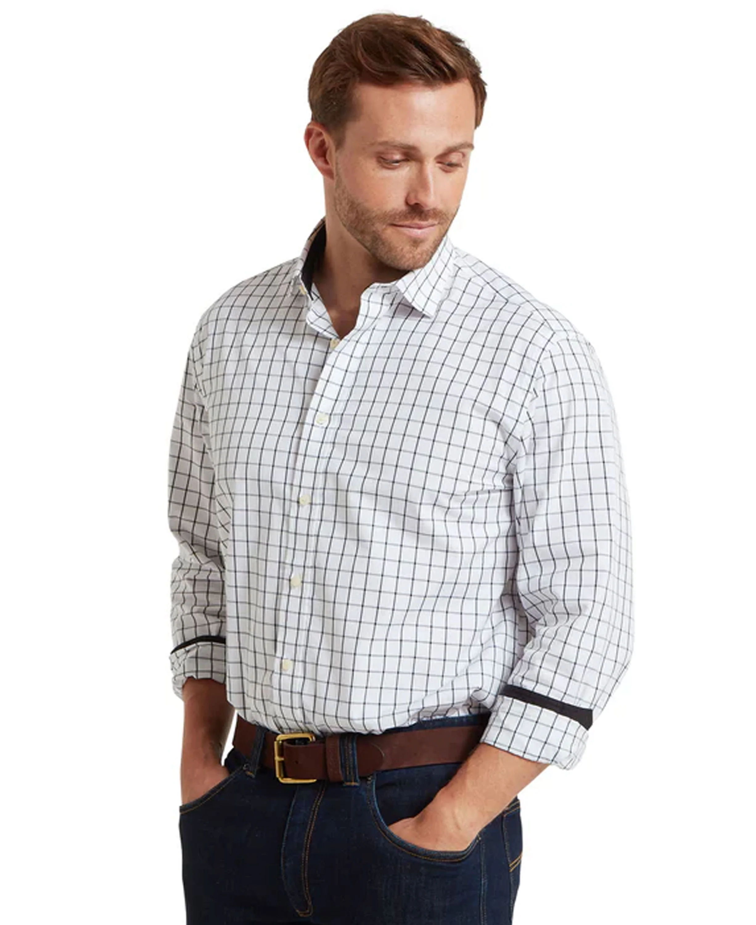 Westminster Classic Shirt - Navy Check - Image 5