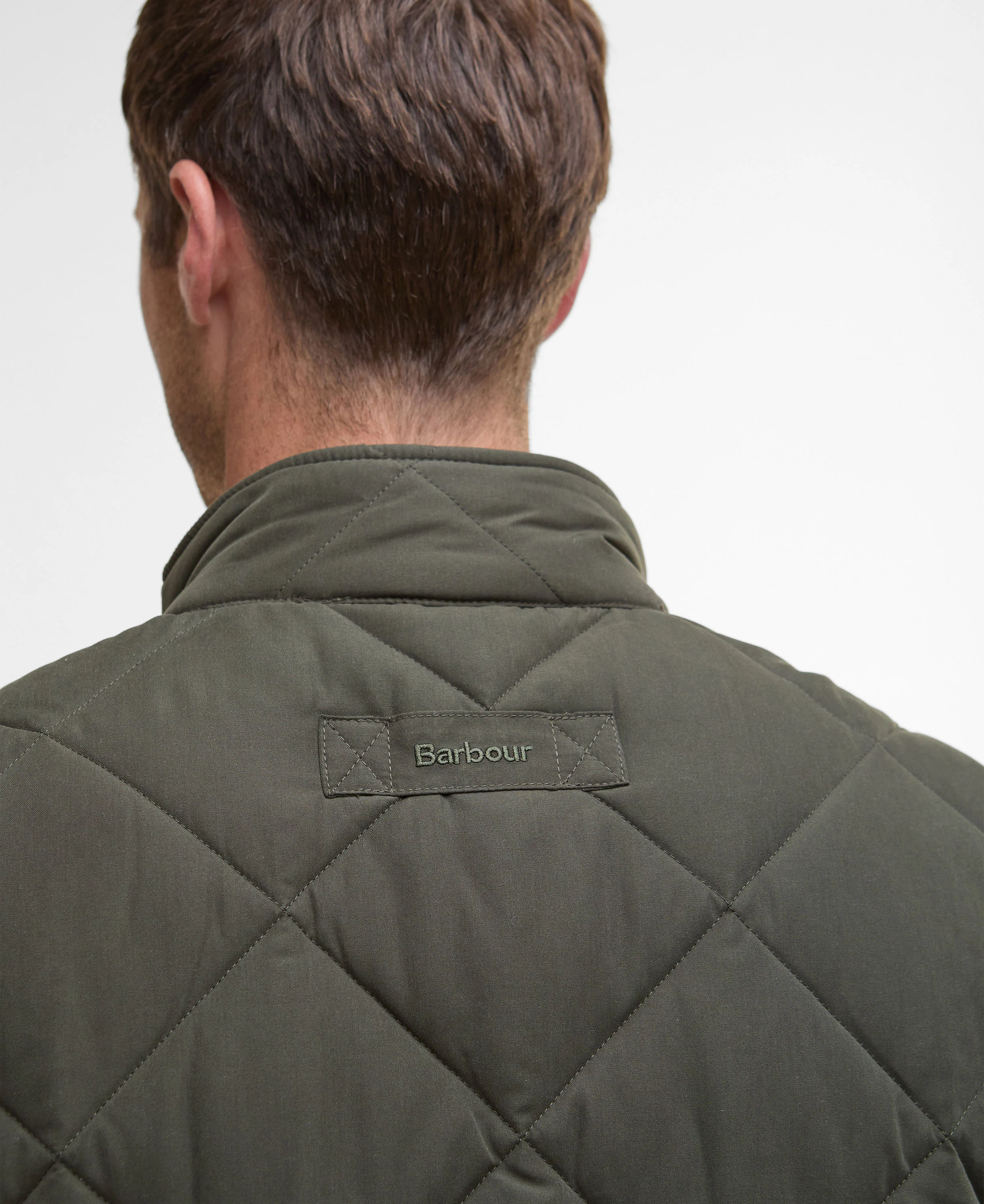 Winter Lowerdale Quilted Gilet - Dark Olive - Image 6