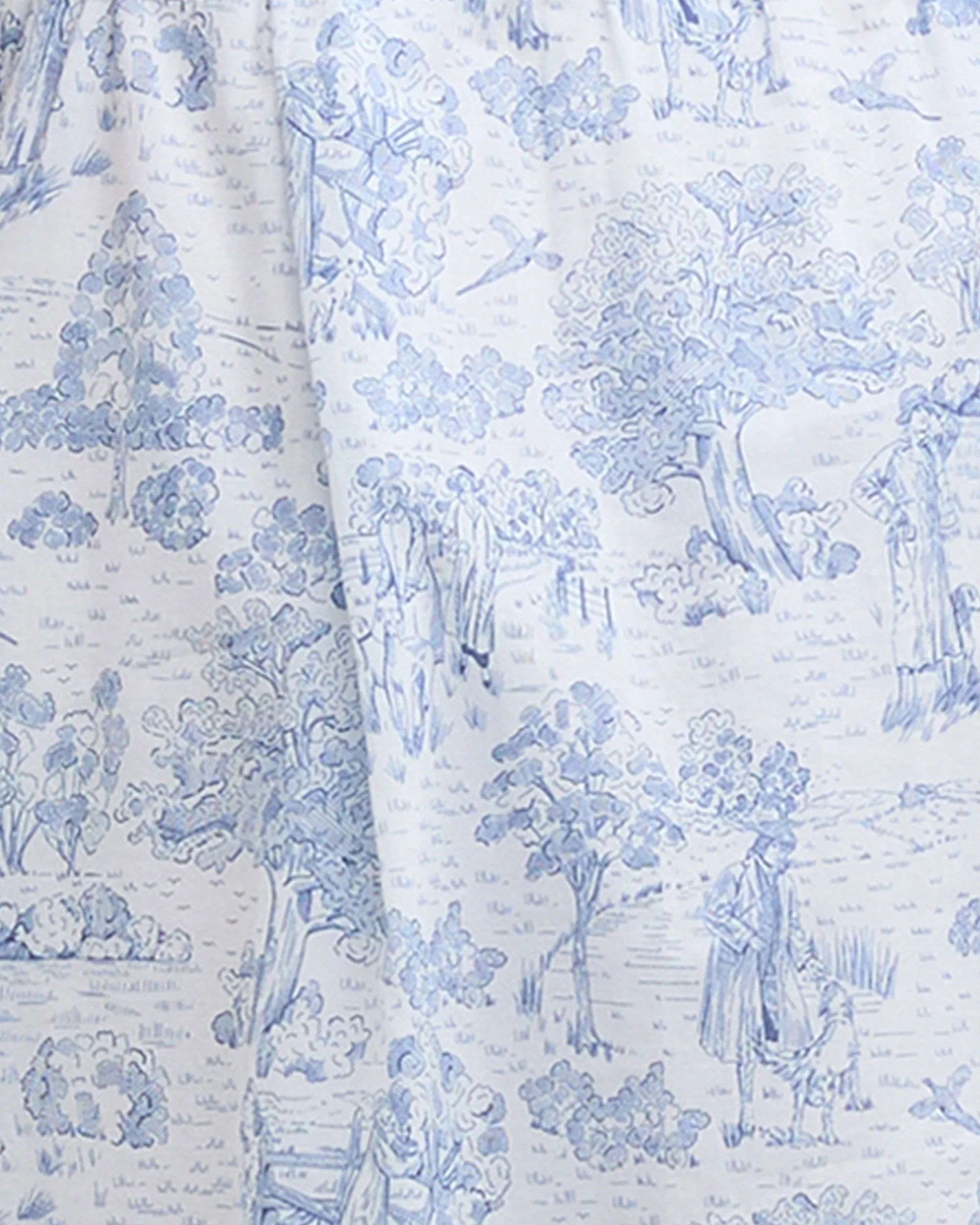 Wisteria Midi Dress - Ink Blue Print - Image 5