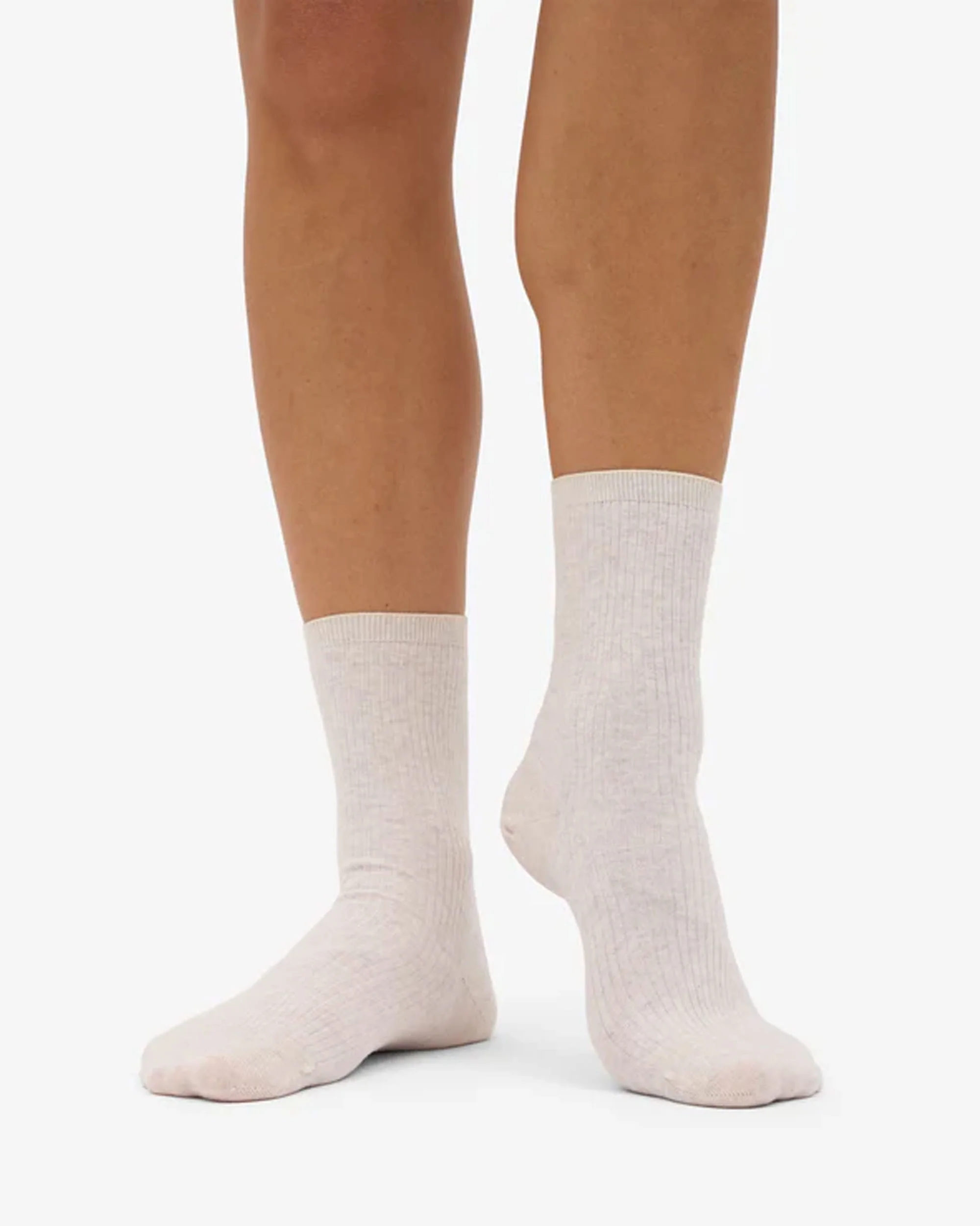 Women Classic Organic Sock - Ivory White - Image 2